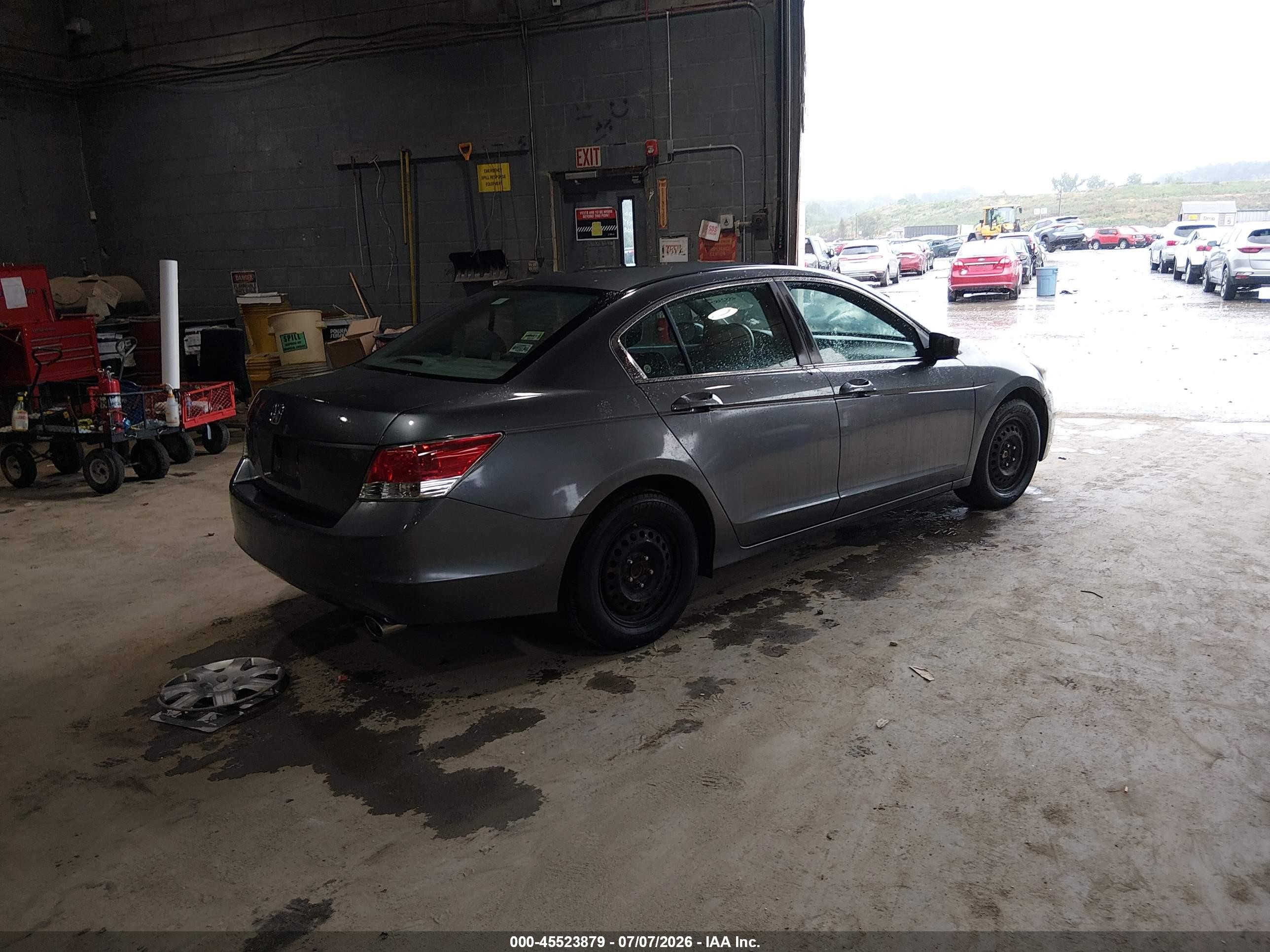 2011 Honda Accord 2.4 Lx-p Gray vin: 1HGCP2F48BA065014