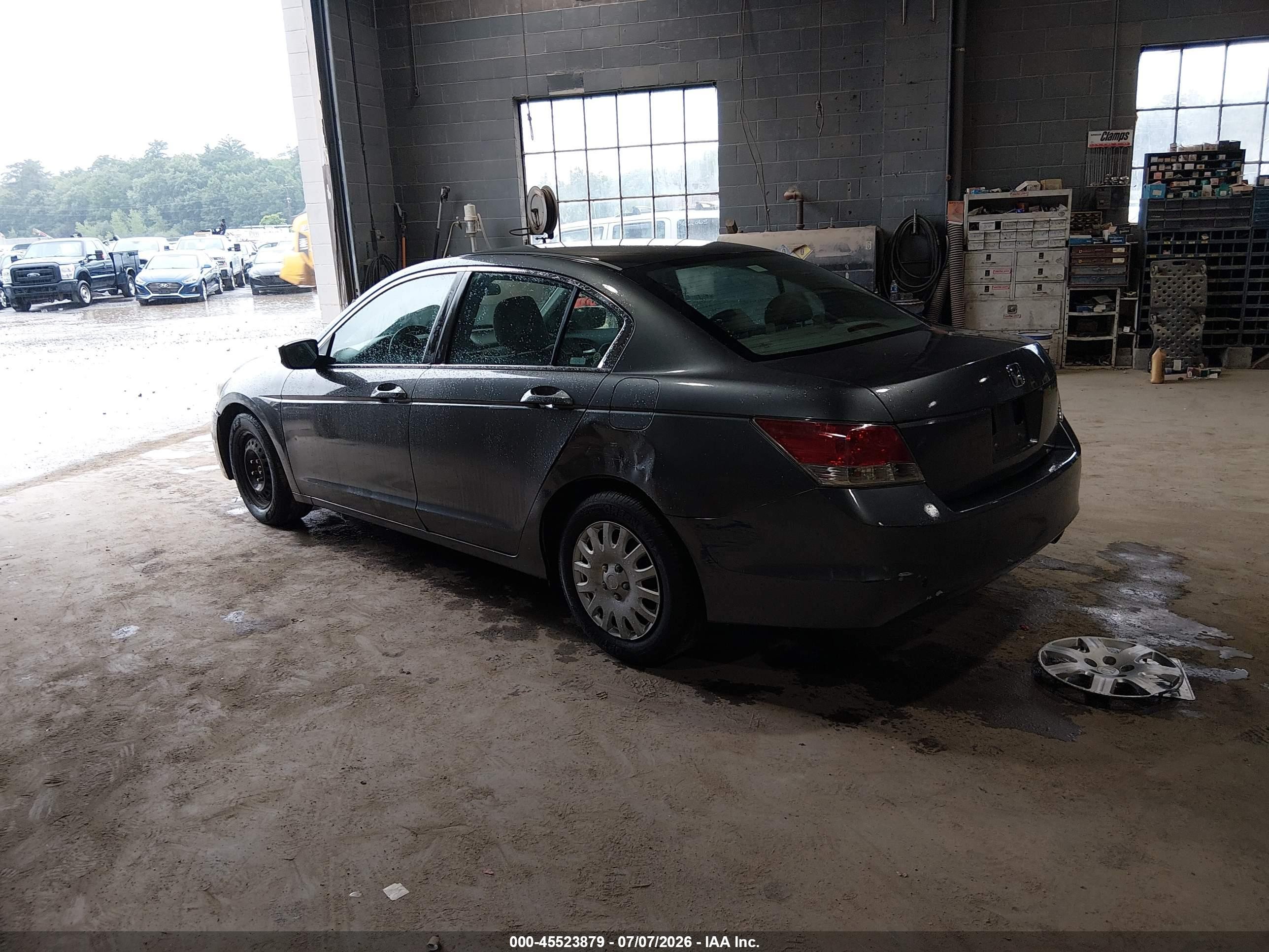 2011 Honda Accord 2.4 Lx-p Gray vin: 1HGCP2F48BA065014