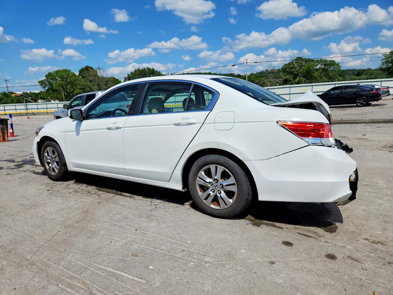 2011 Honda Accord Lxp White vin: 1HGCP2F48BA072674
