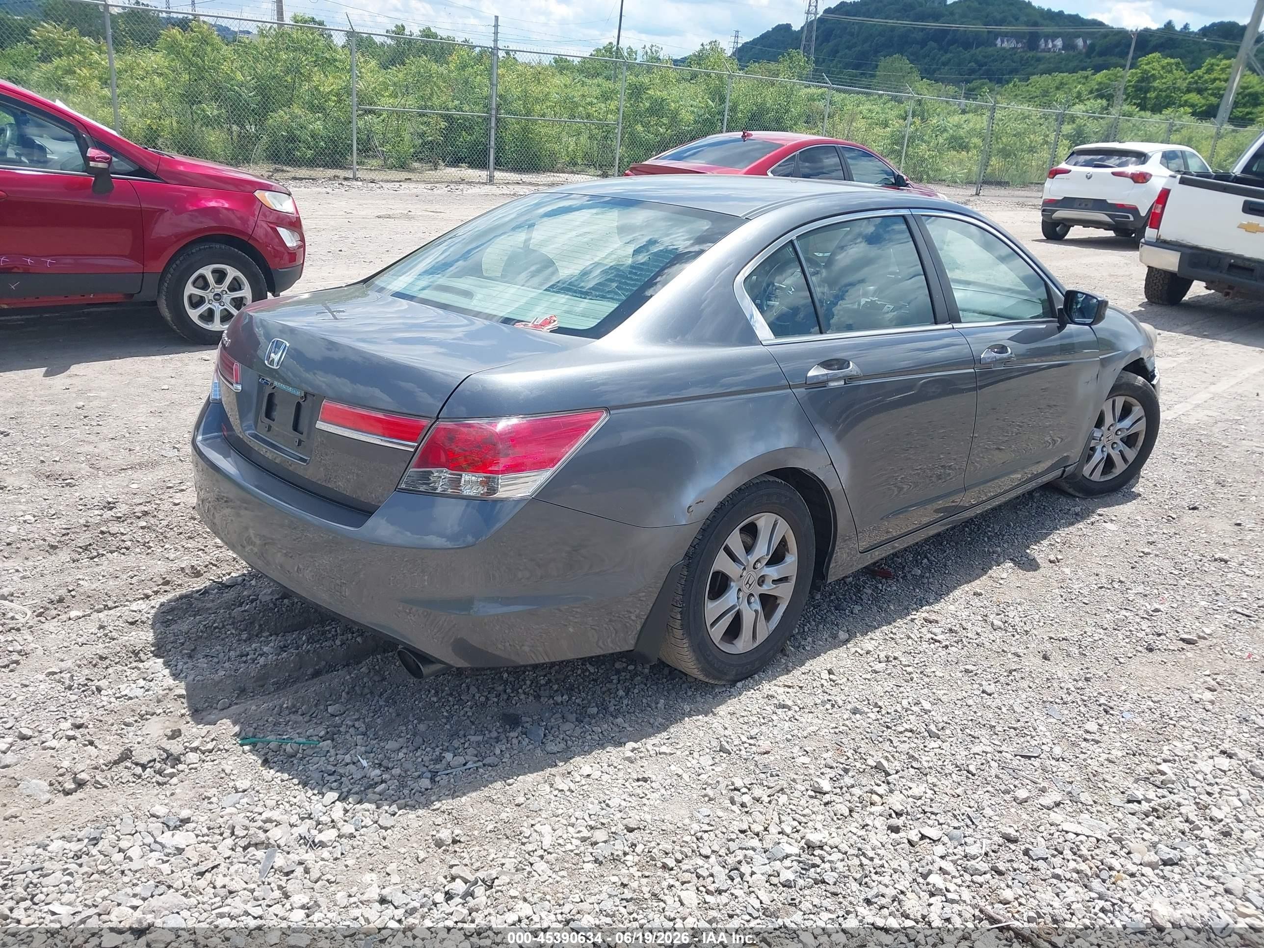 2011 Honda Accord 2.4 Lx-p Gray vin: 1HGCP2F48BA088969