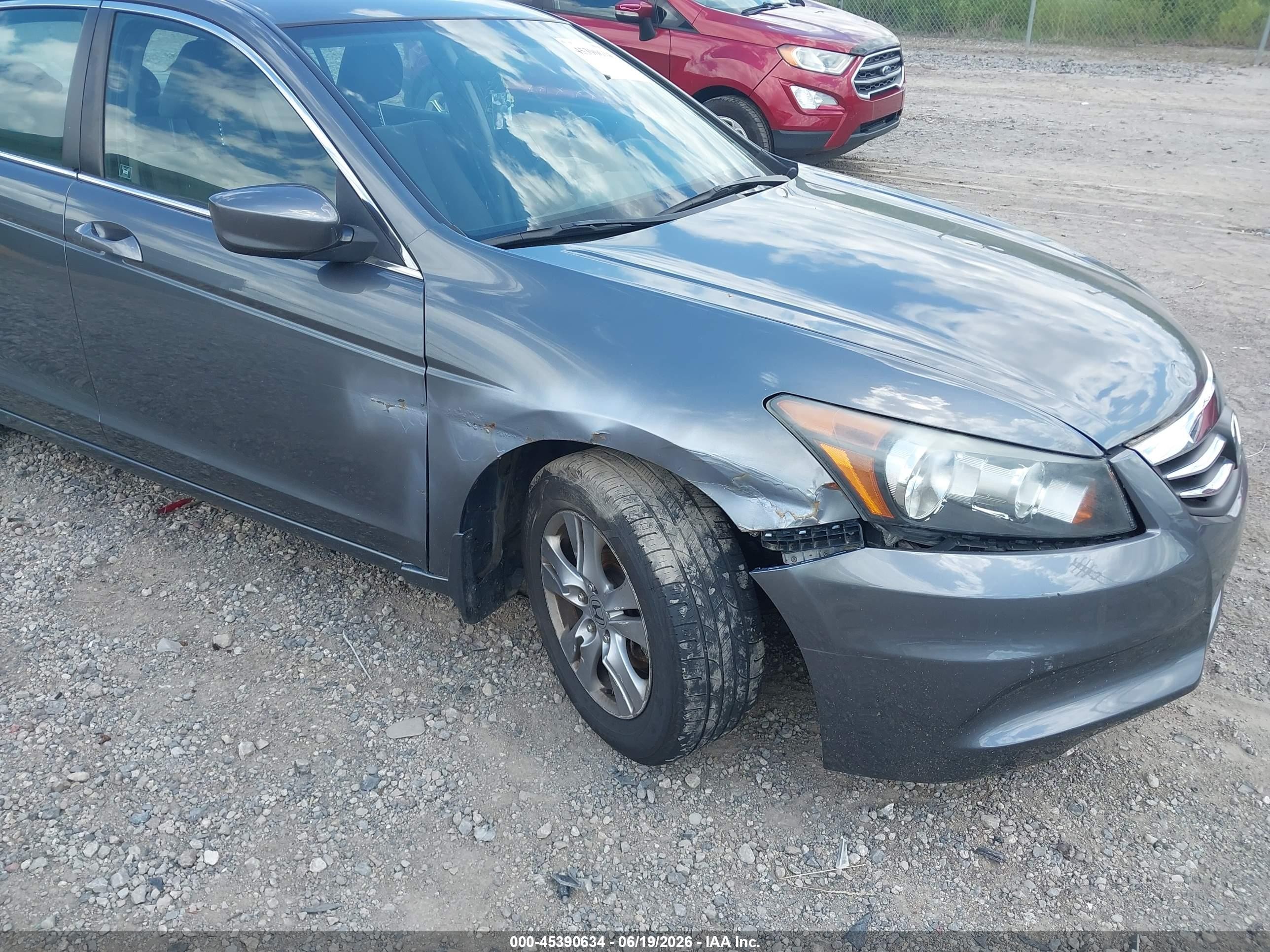 2011 Honda Accord 2.4 Lx-p Gray vin: 1HGCP2F48BA088969