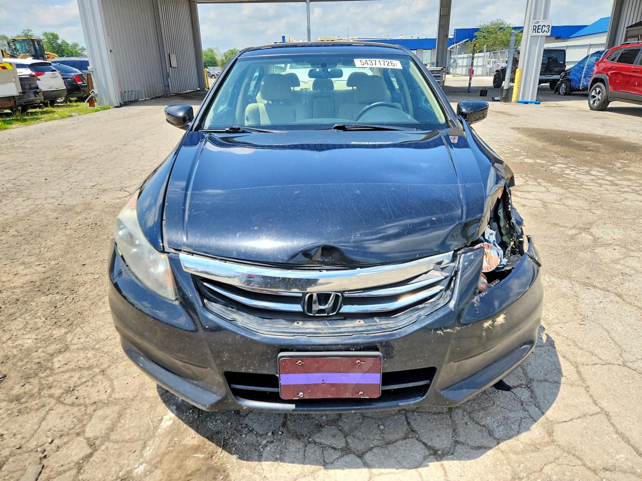 2011 Honda Accord Lxp Black vin: 1HGCP2F48BA114647
