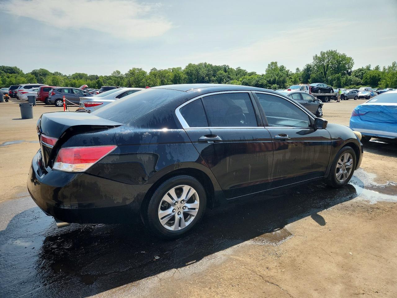 2012 Honda Accord Lxp Black vin: 1HGCP2F48CA008393