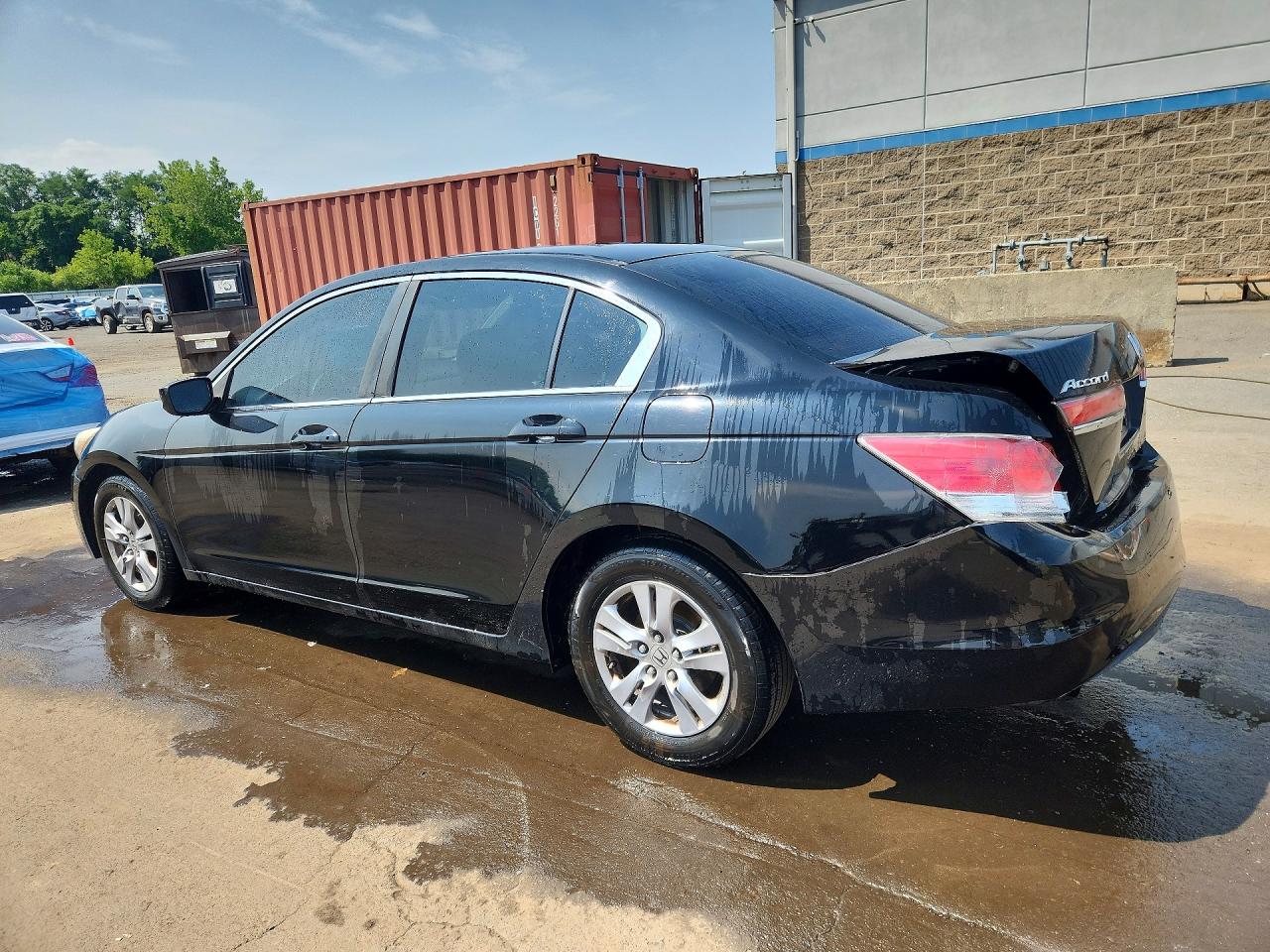 2012 Honda Accord Lxp Black vin: 1HGCP2F48CA008393