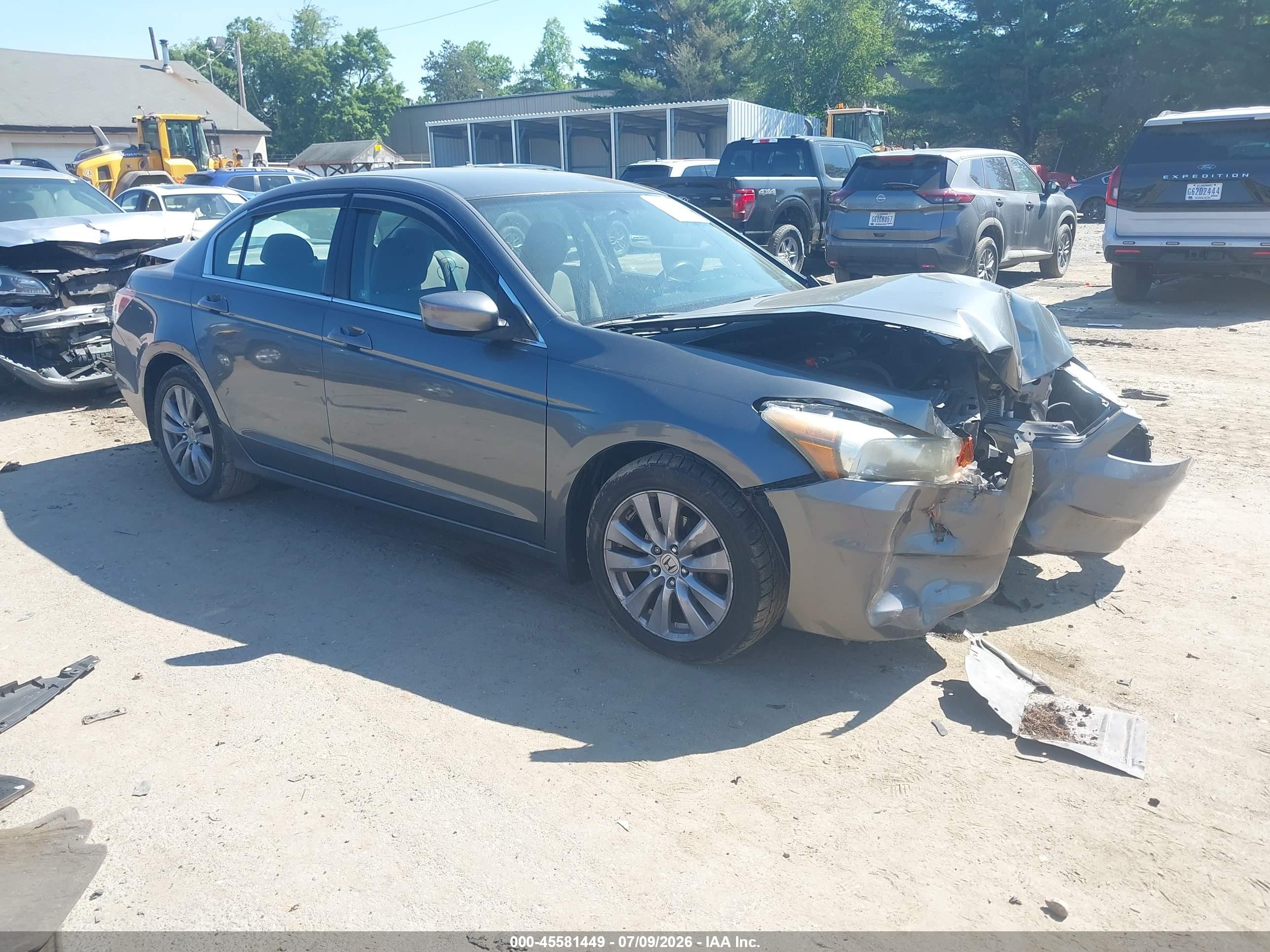 2012 Honda Accord 2.4 Lx-p Gray vin: 1HGCP2F48CA041216