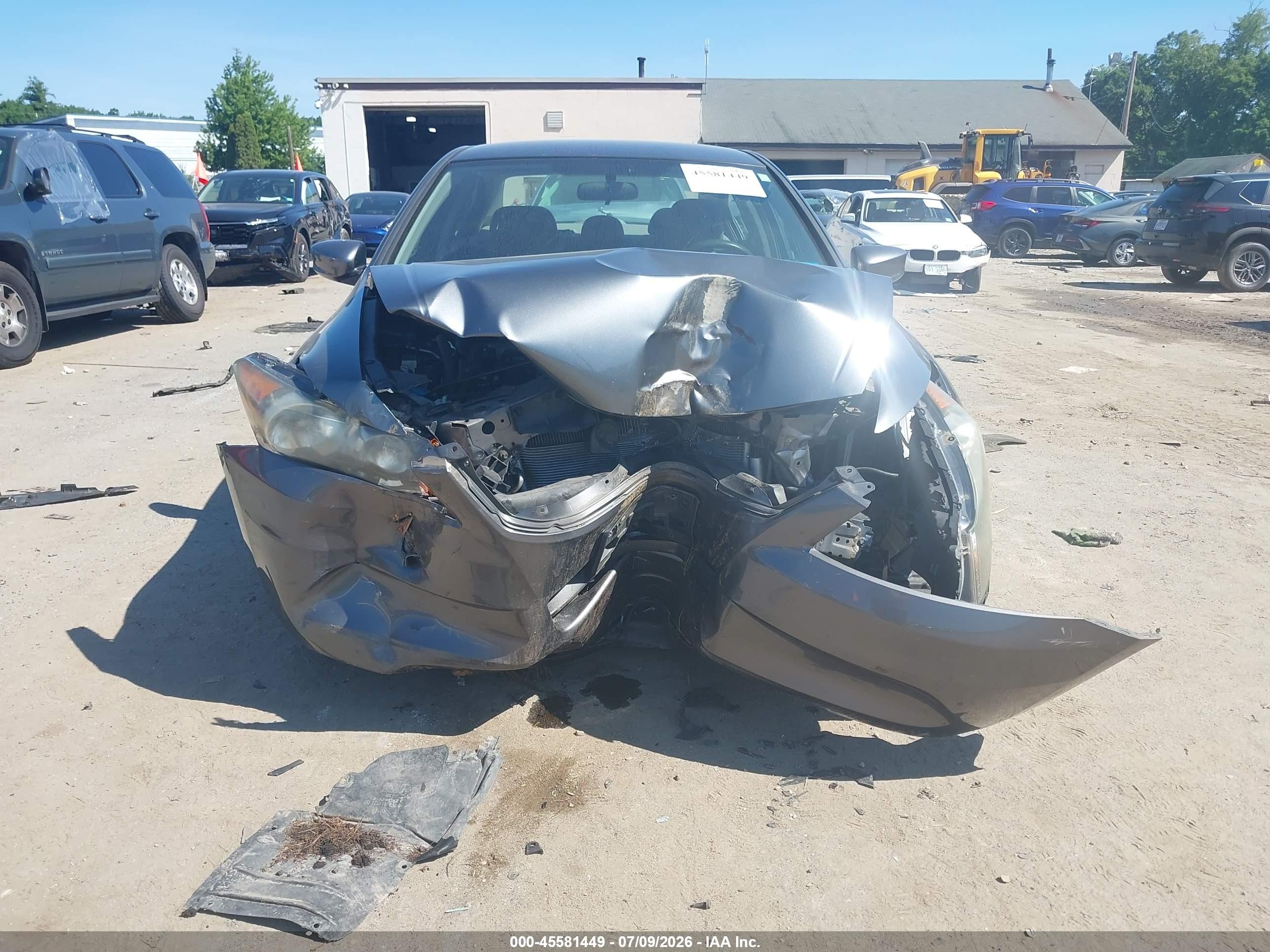 2012 Honda Accord 2.4 Lx-p Gray vin: 1HGCP2F48CA041216