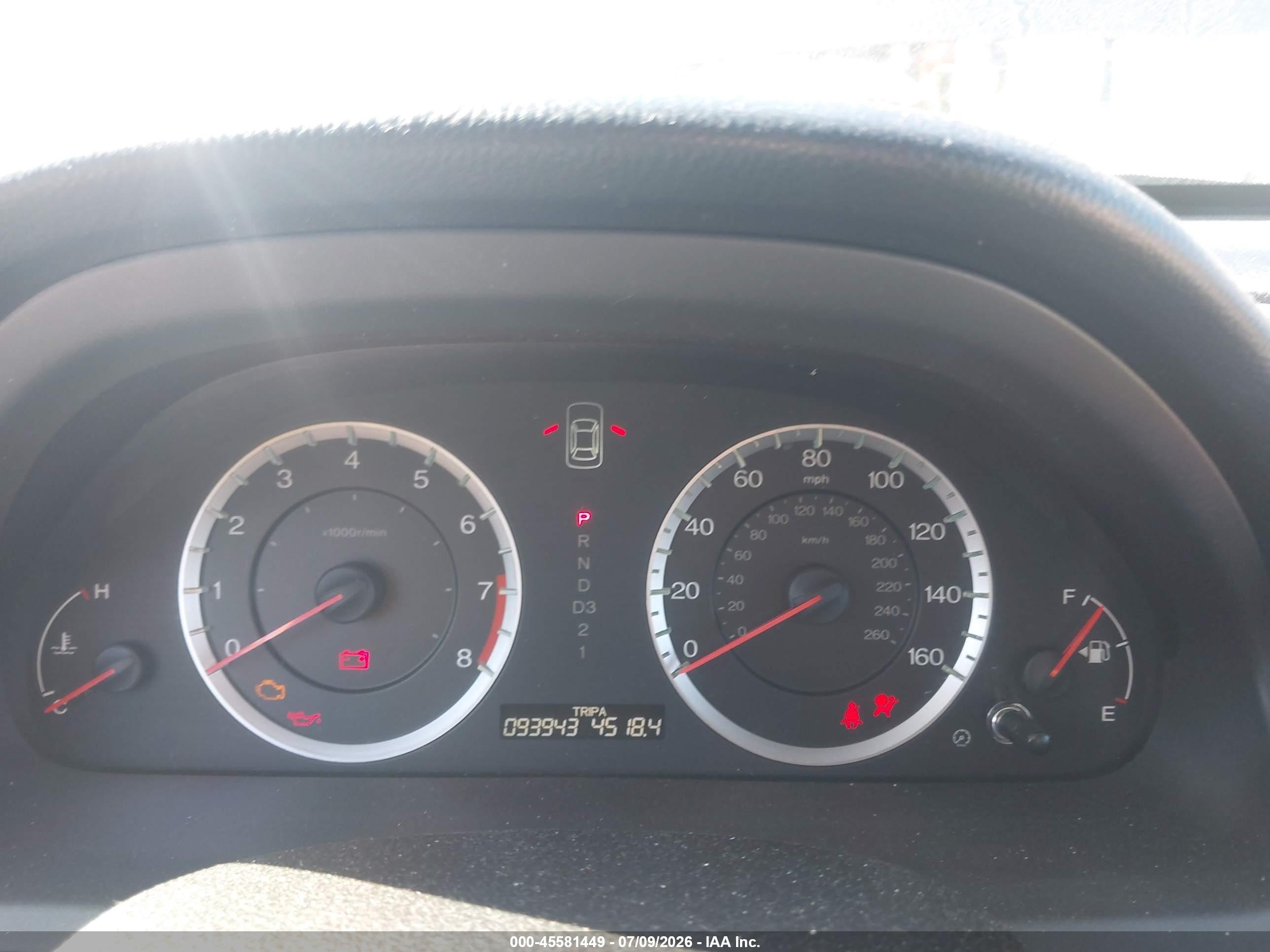 2012 Honda Accord 2.4 Lx-p Gray vin: 1HGCP2F48CA041216