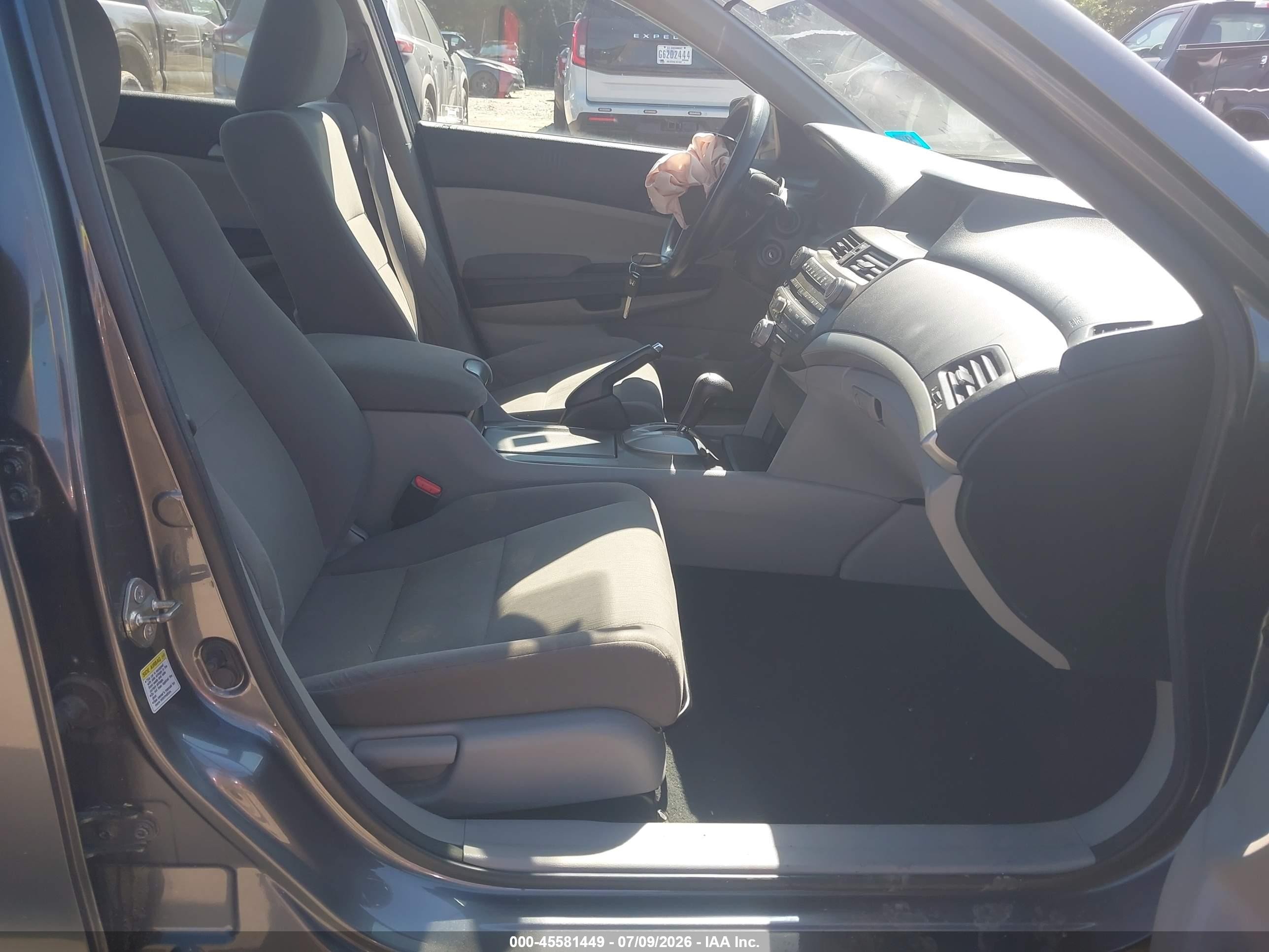 2012 Honda Accord 2.4 Lx-p Gray vin: 1HGCP2F48CA041216