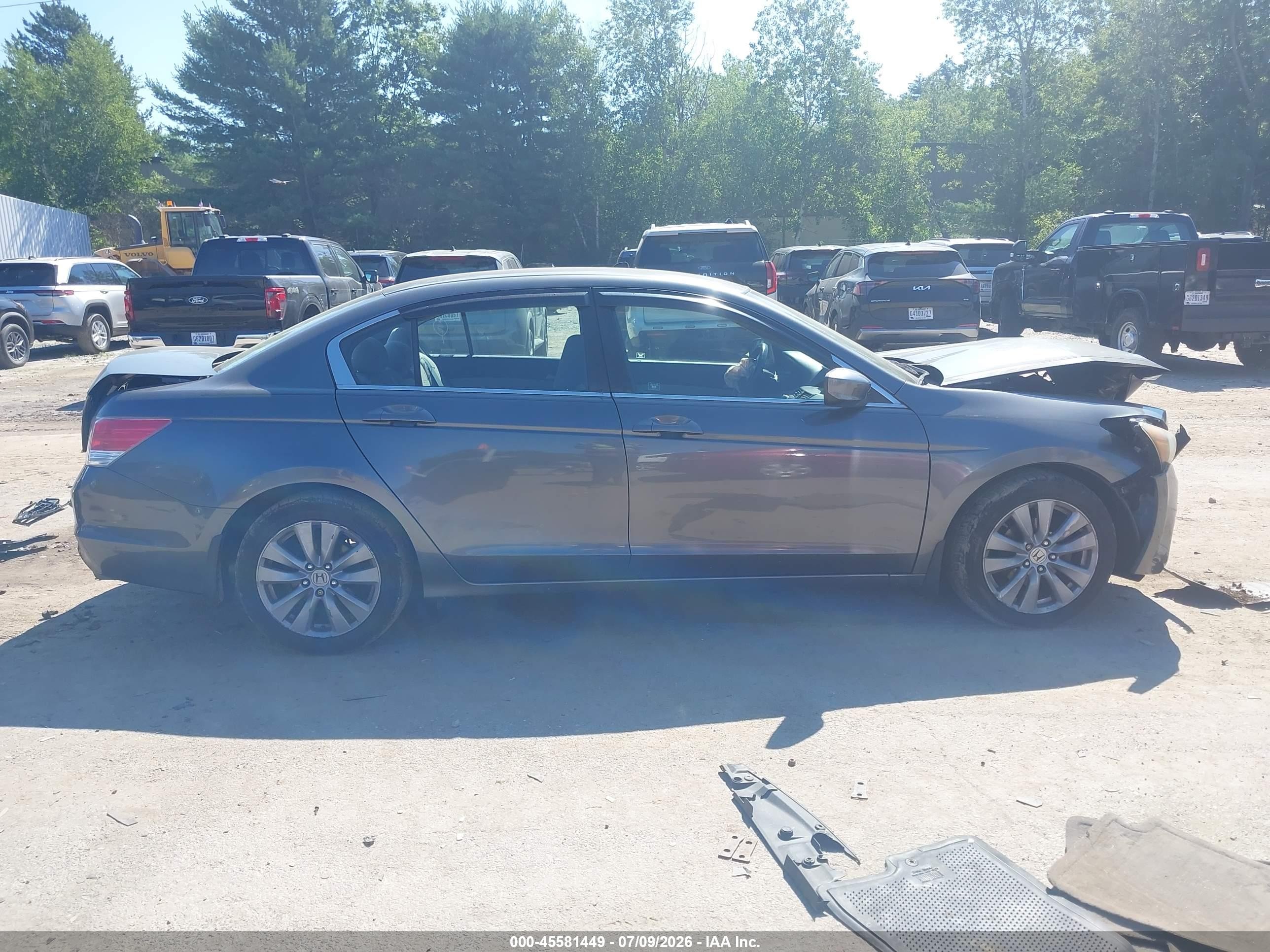2012 Honda Accord 2.4 Lx-p Gray vin: 1HGCP2F48CA041216