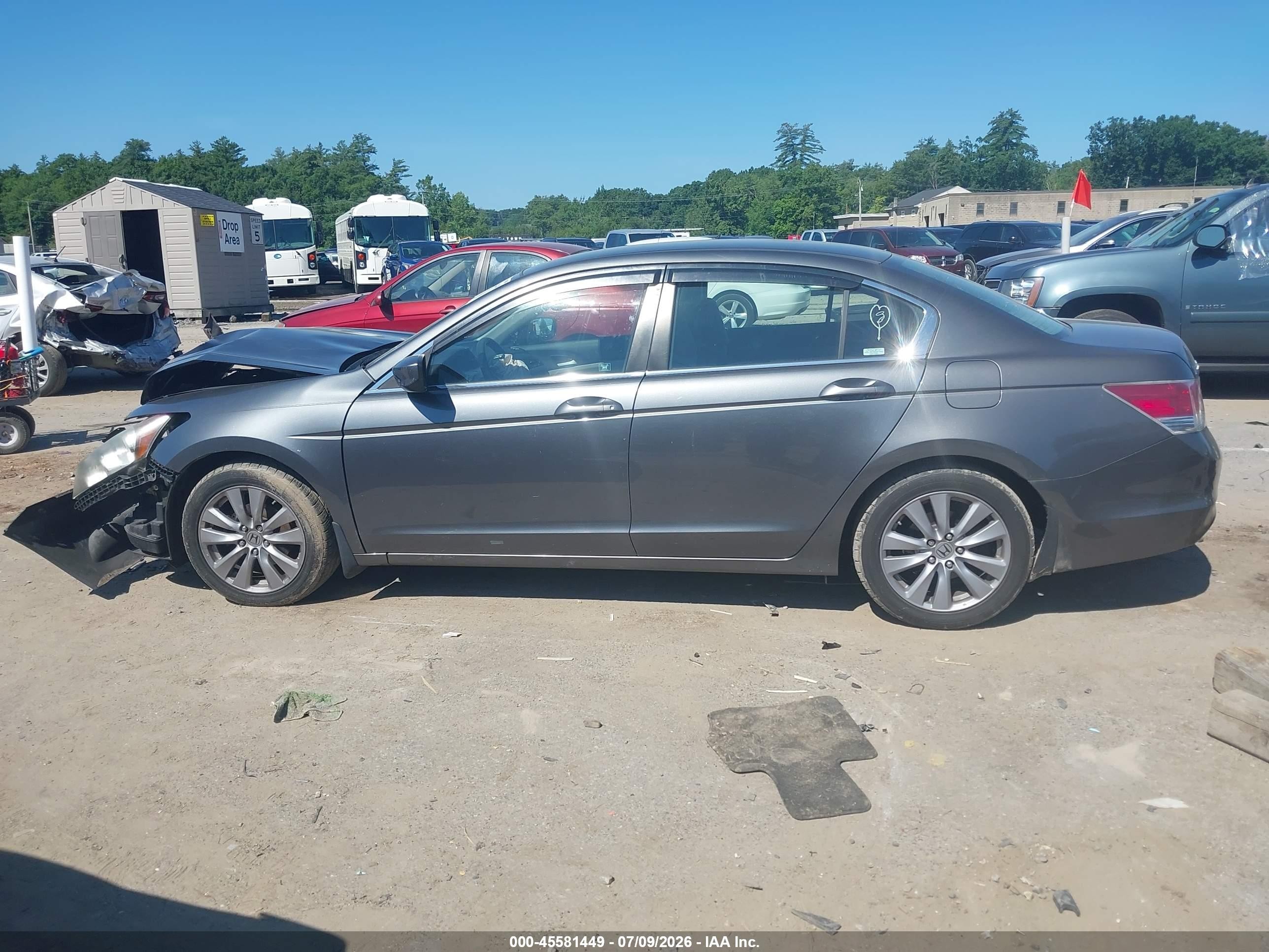 2012 Honda Accord 2.4 Lx-p Gray vin: 1HGCP2F48CA041216