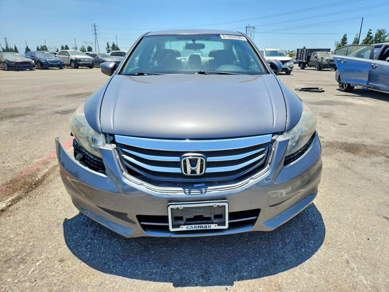 2012 Honda Accord Lxp Gray vin: 1HGCP2F48CA047808