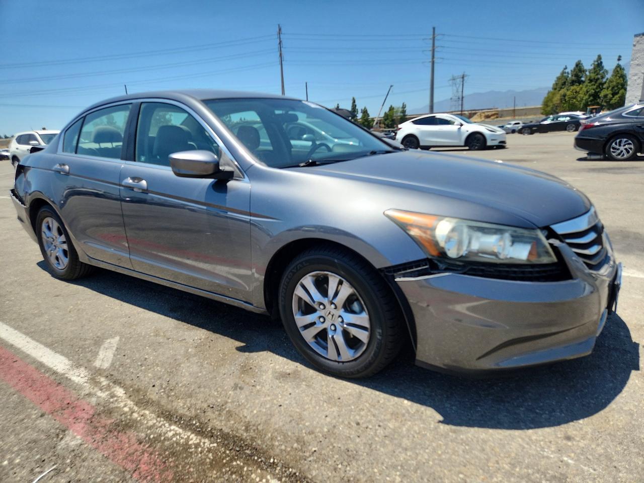 2012 Honda Accord Lxp Gray vin: 1HGCP2F48CA047808