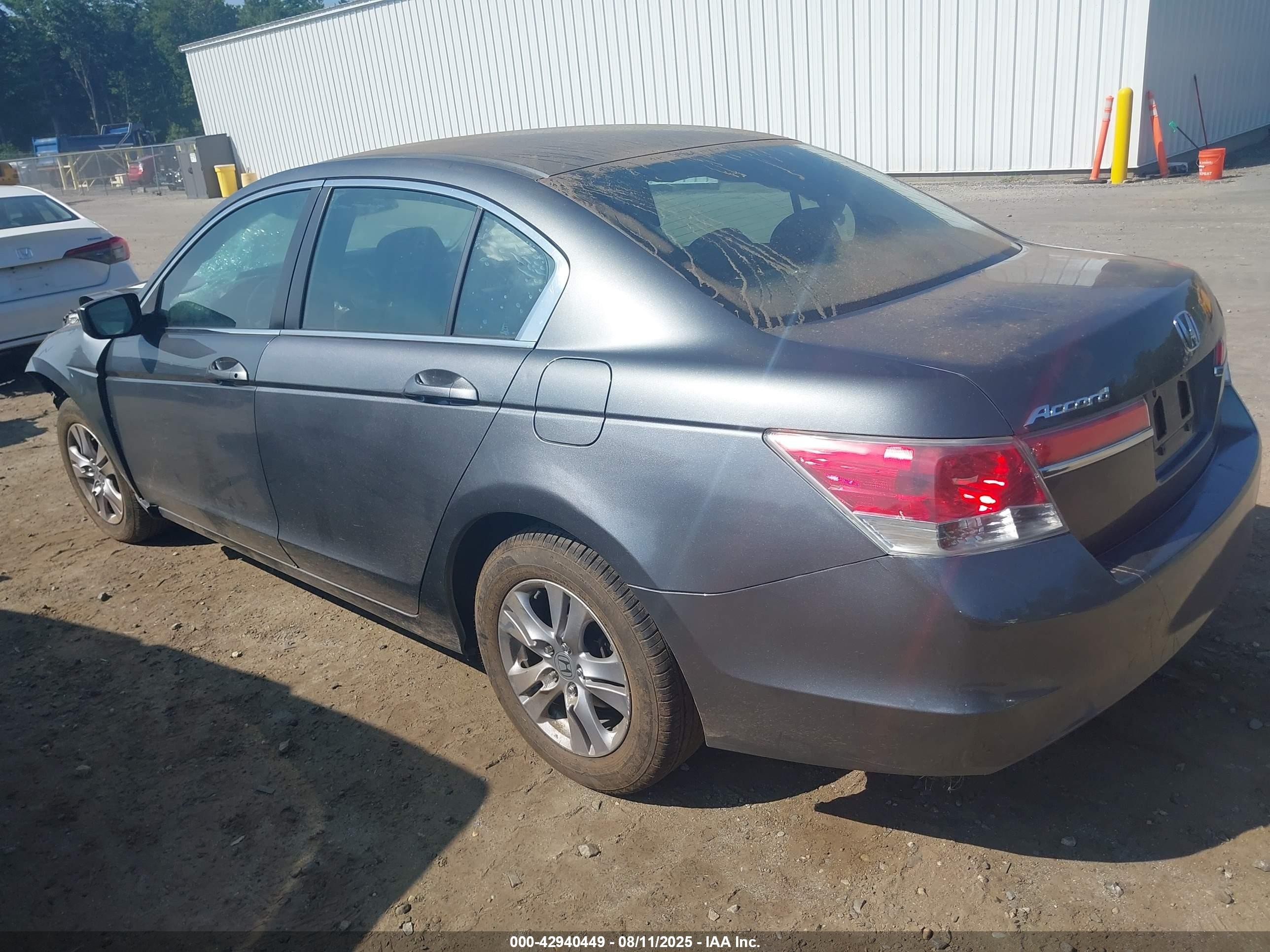 2012 Honda Accord Sdn Lx Premium Gray vin: 1HGCP2F48CA057707