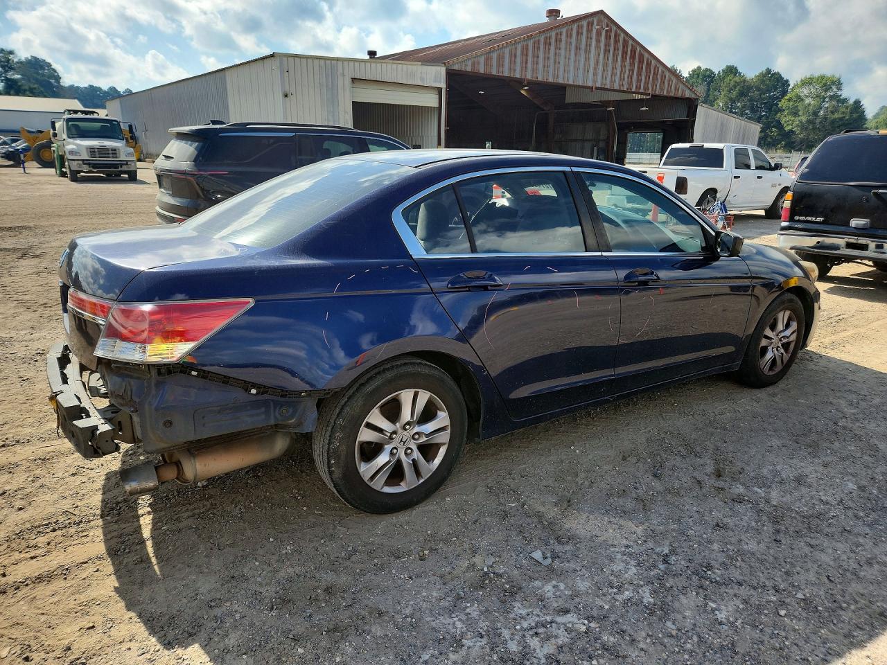 2012 Honda Accord Lxp Blue vin: 1HGCP2F48CA086897