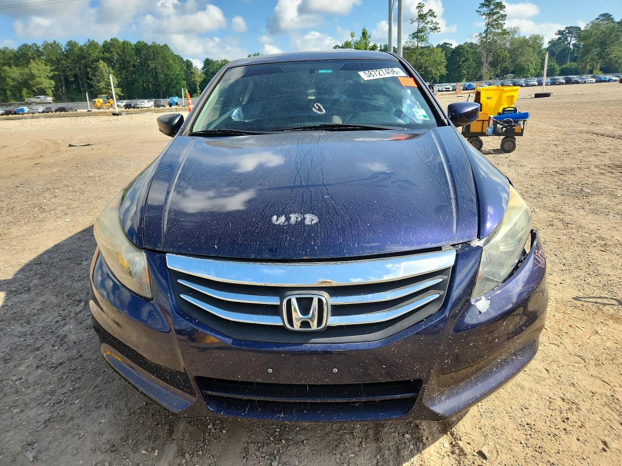 2012 Honda Accord Lxp Blue vin: 1HGCP2F48CA086897