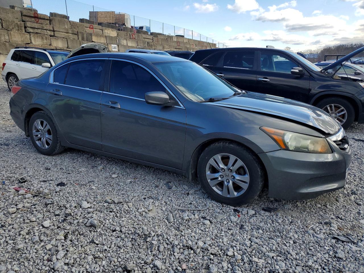 2012 Honda Accord Lxp Gray vin: 1HGCP2F48CA138111