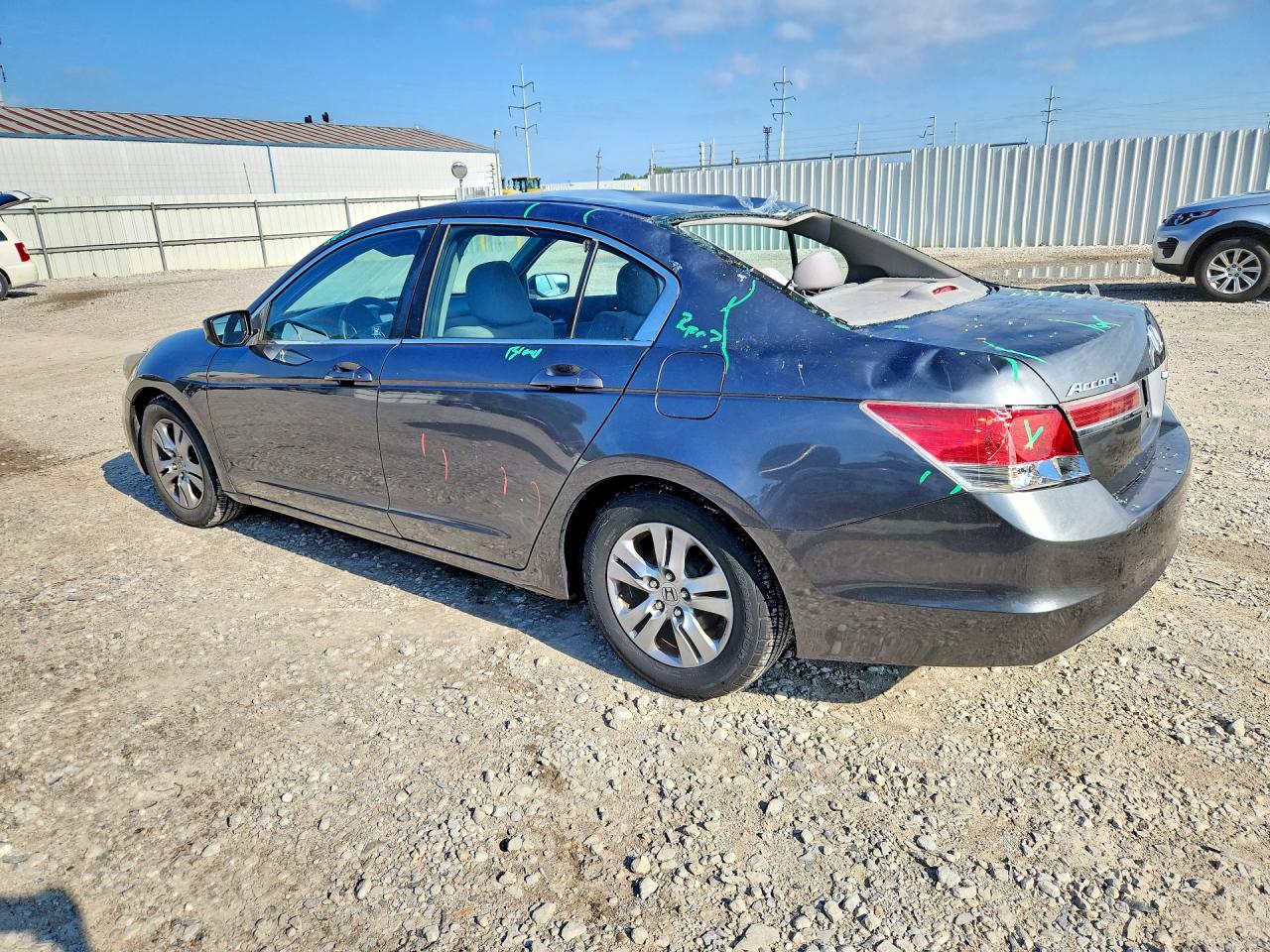 2012 Honda Accord Lxp Gray vin: 1HGCP2F48CA204138