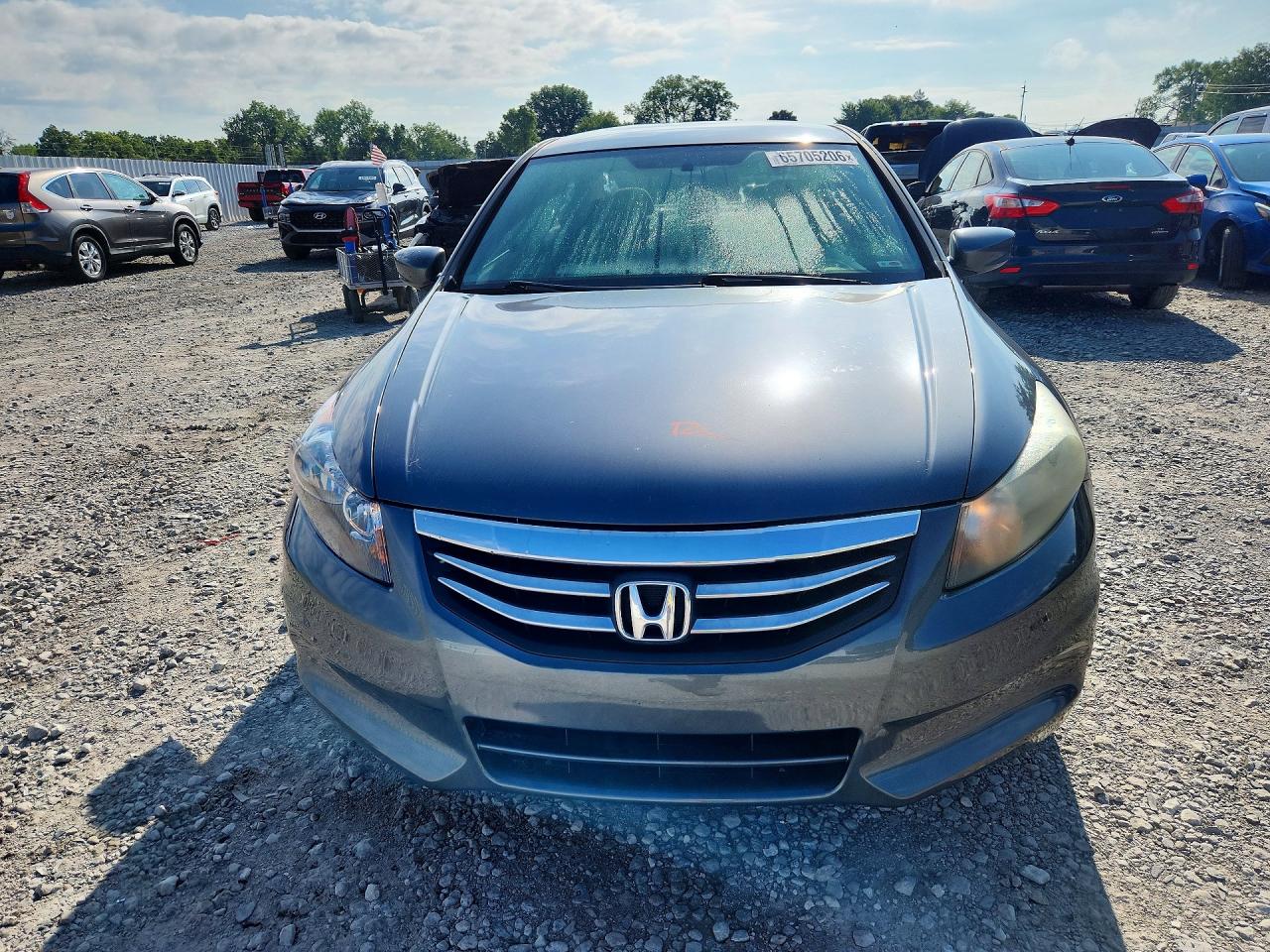 2012 Honda Accord Lxp Gray vin: 1HGCP2F48CA204138