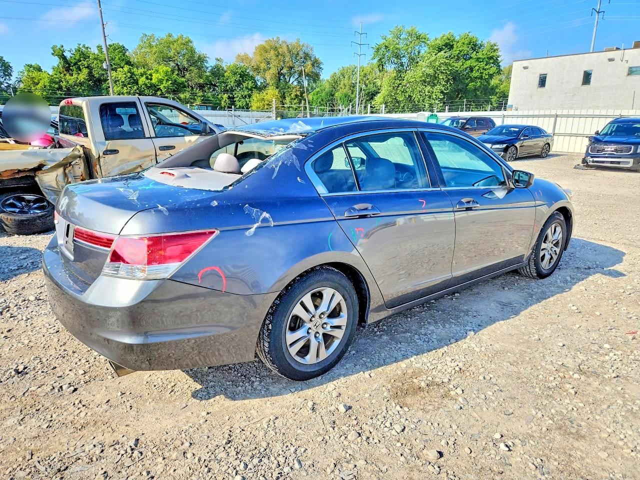 2012 Honda Accord Lxp Gray vin: 1HGCP2F48CA204138