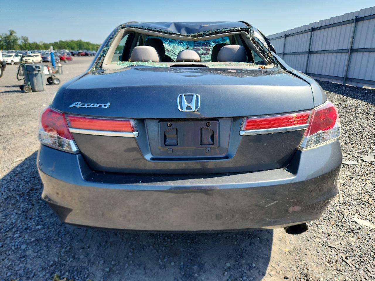 2012 Honda Accord Lxp Gray vin: 1HGCP2F48CA226334