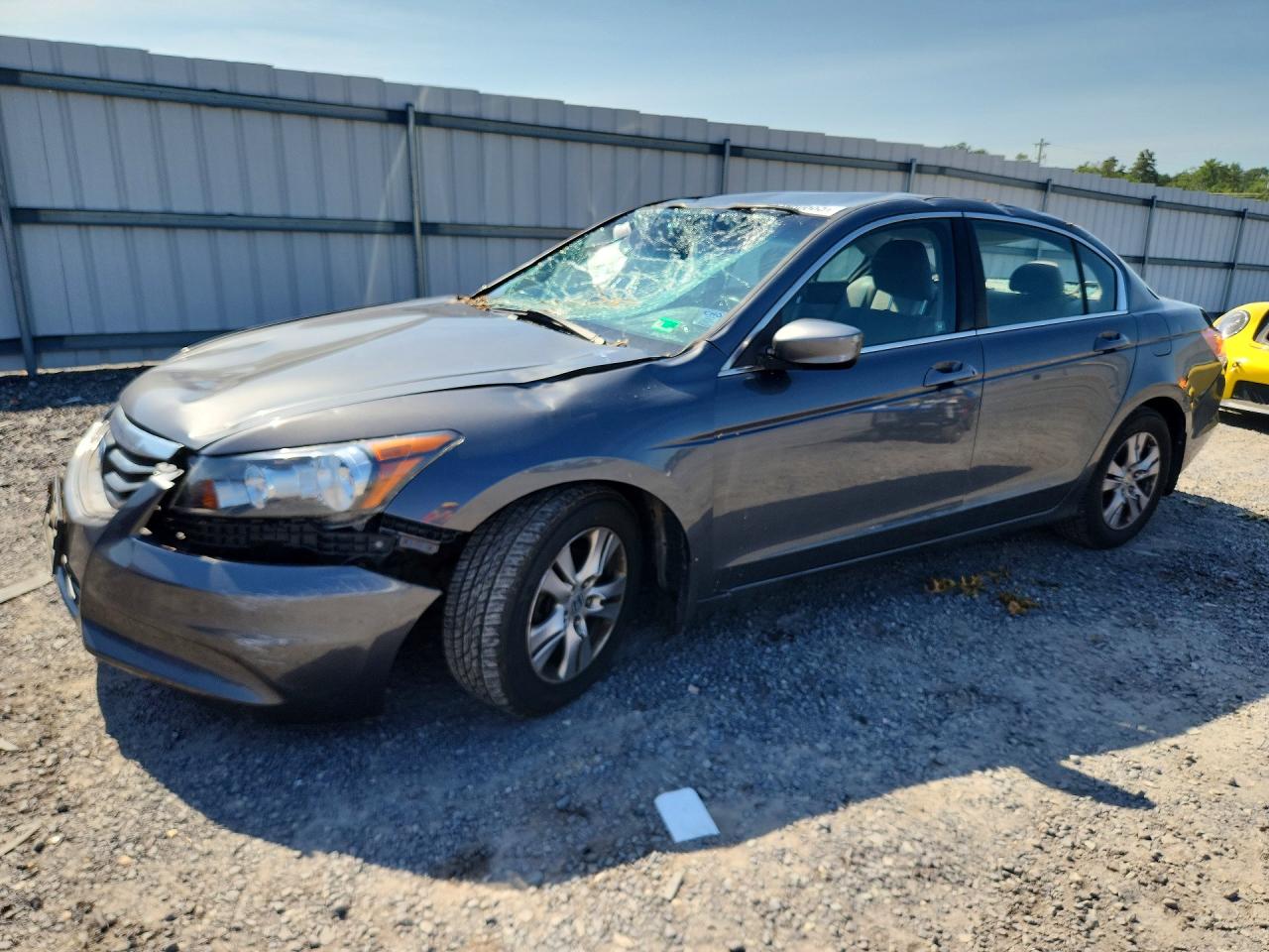 2012 Honda Accord Lxp Gray vin: 1HGCP2F48CA226334