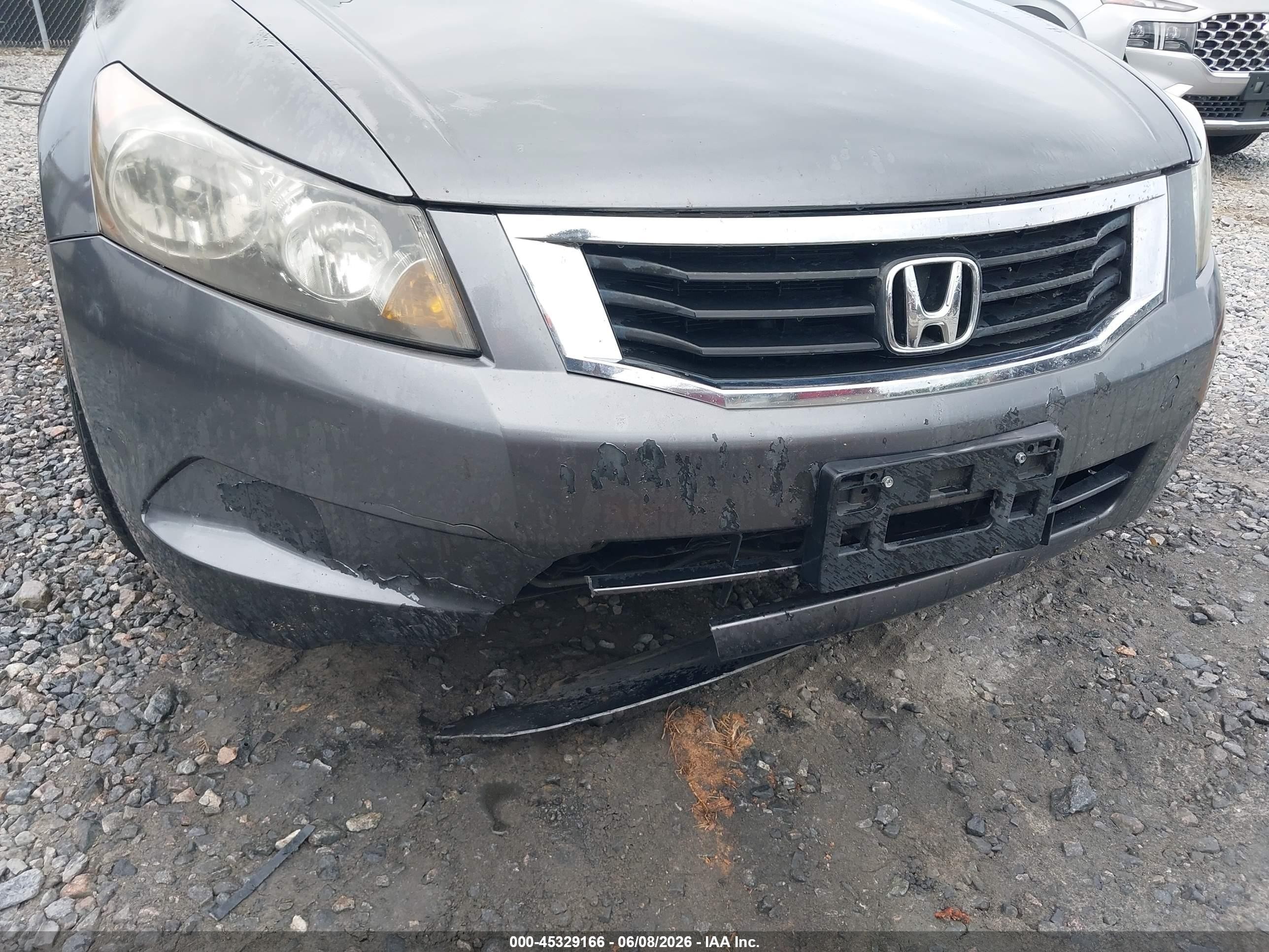 2010 Honda Accord 2.4 Lx-p Серый vin: 1HGCP2F49AA042890
