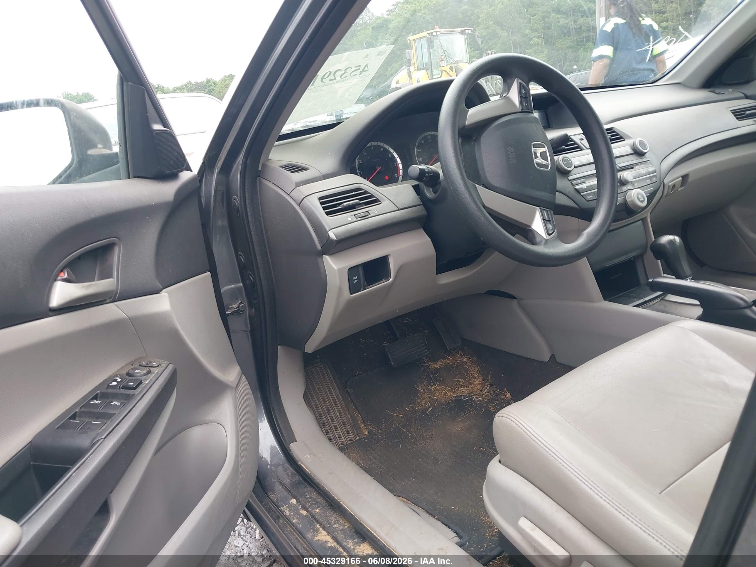 2010 Honda Accord 2.4 Lx-p Серый vin: 1HGCP2F49AA042890