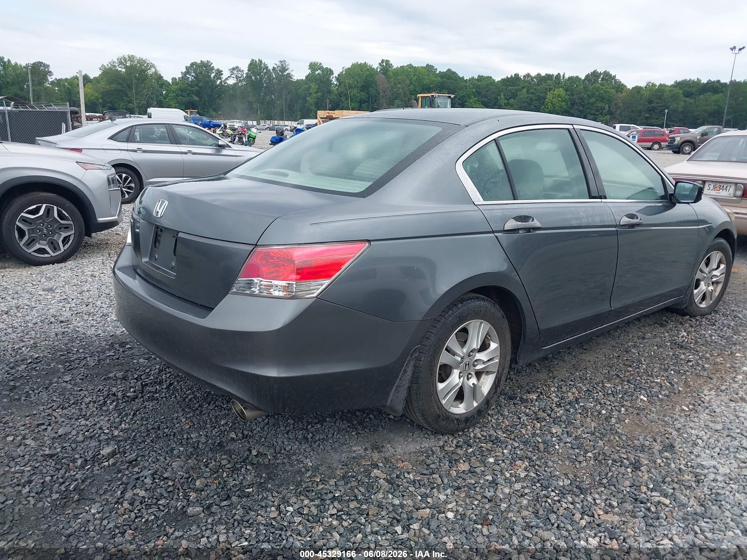 2010 Honda Accord 2.4 Lx-p Серый vin: 1HGCP2F49AA042890