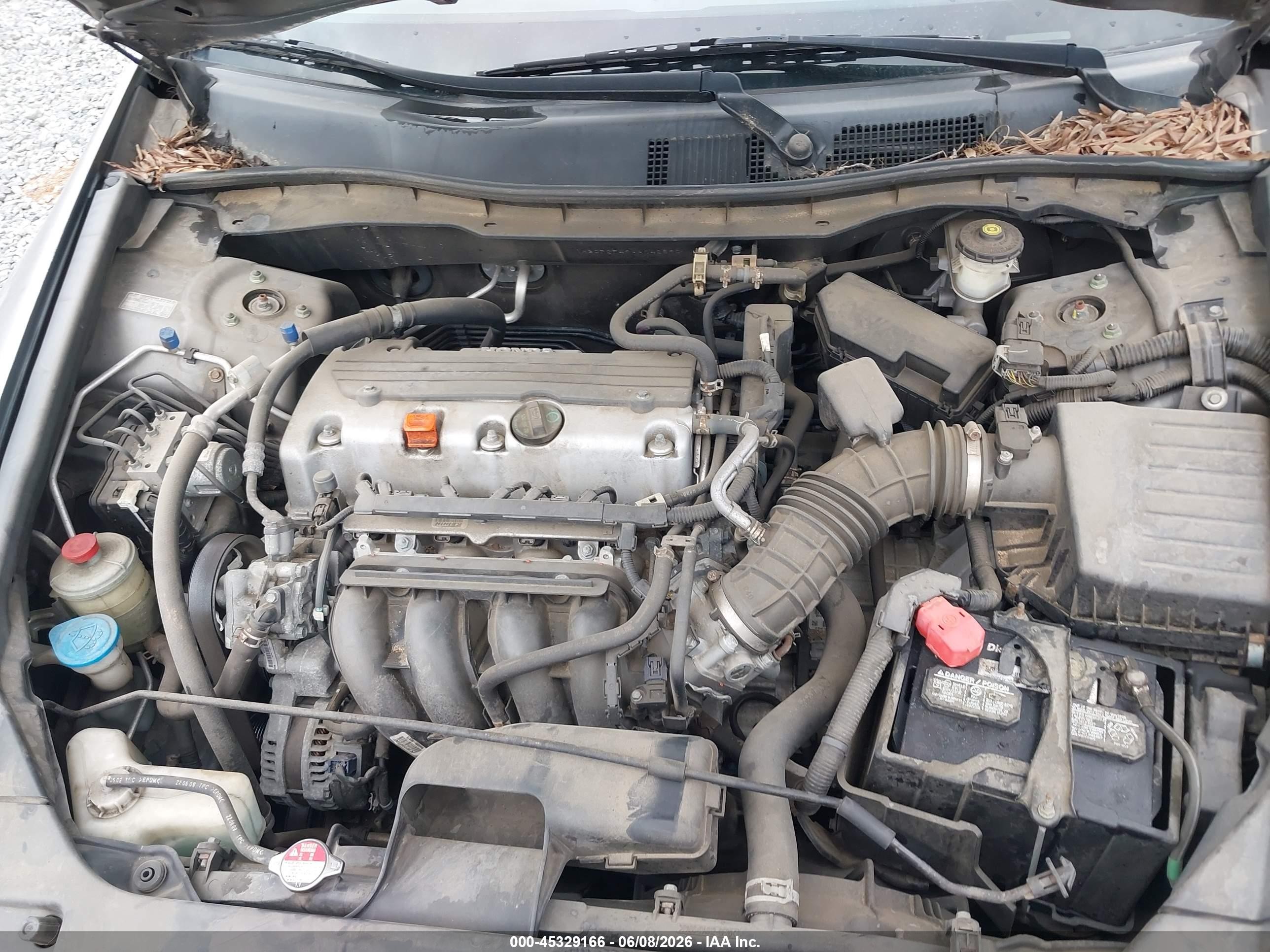 2010 Honda Accord 2.4 Lx-p Серый vin: 1HGCP2F49AA042890