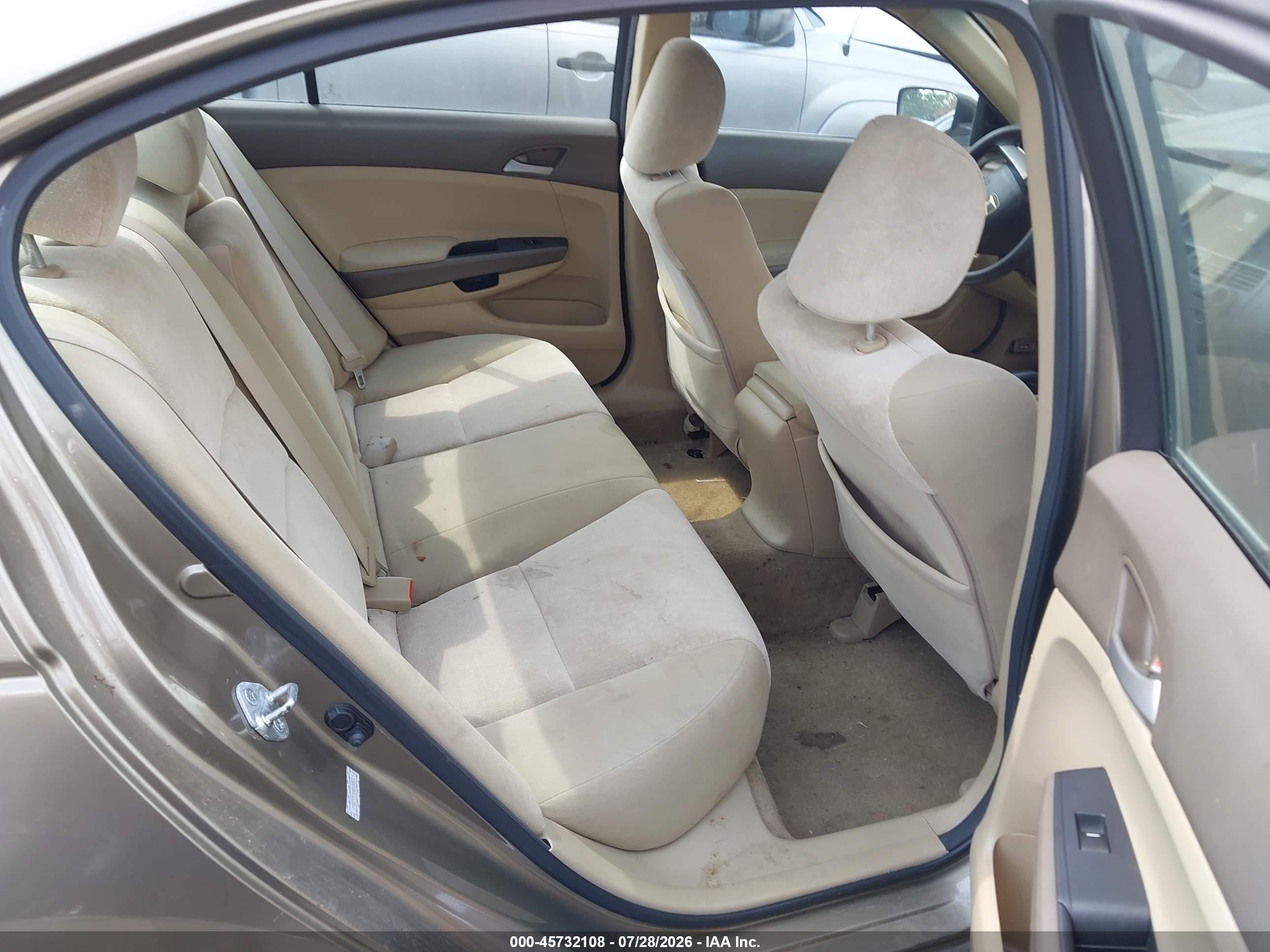 2010 Honda Accord 2.4 Lx-p Золотой vin: 1HGCP2F49AA089319