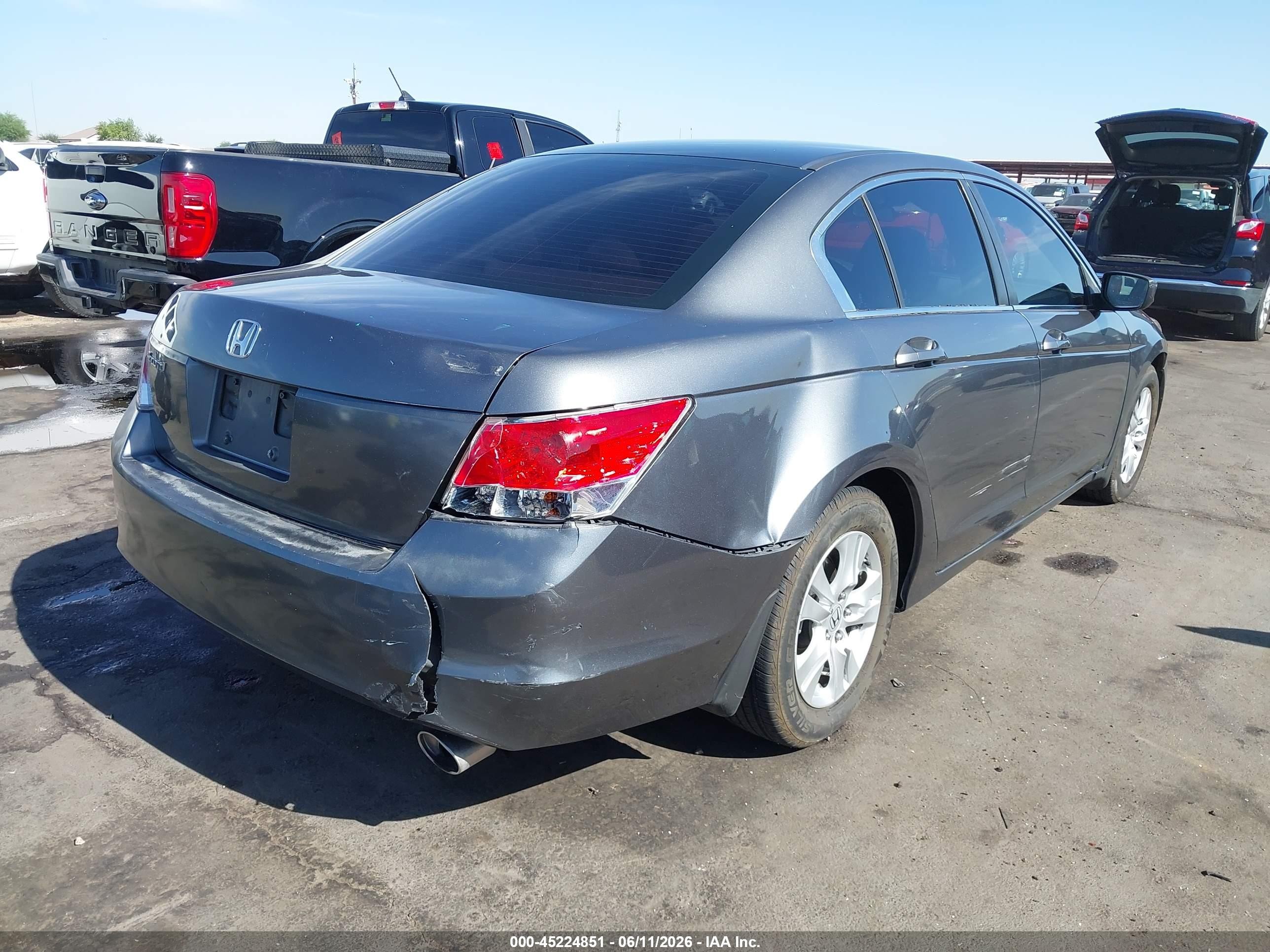 2010 Honda Accord 2.4 Lx-p Gray vin: 1HGCP2F49AA092723