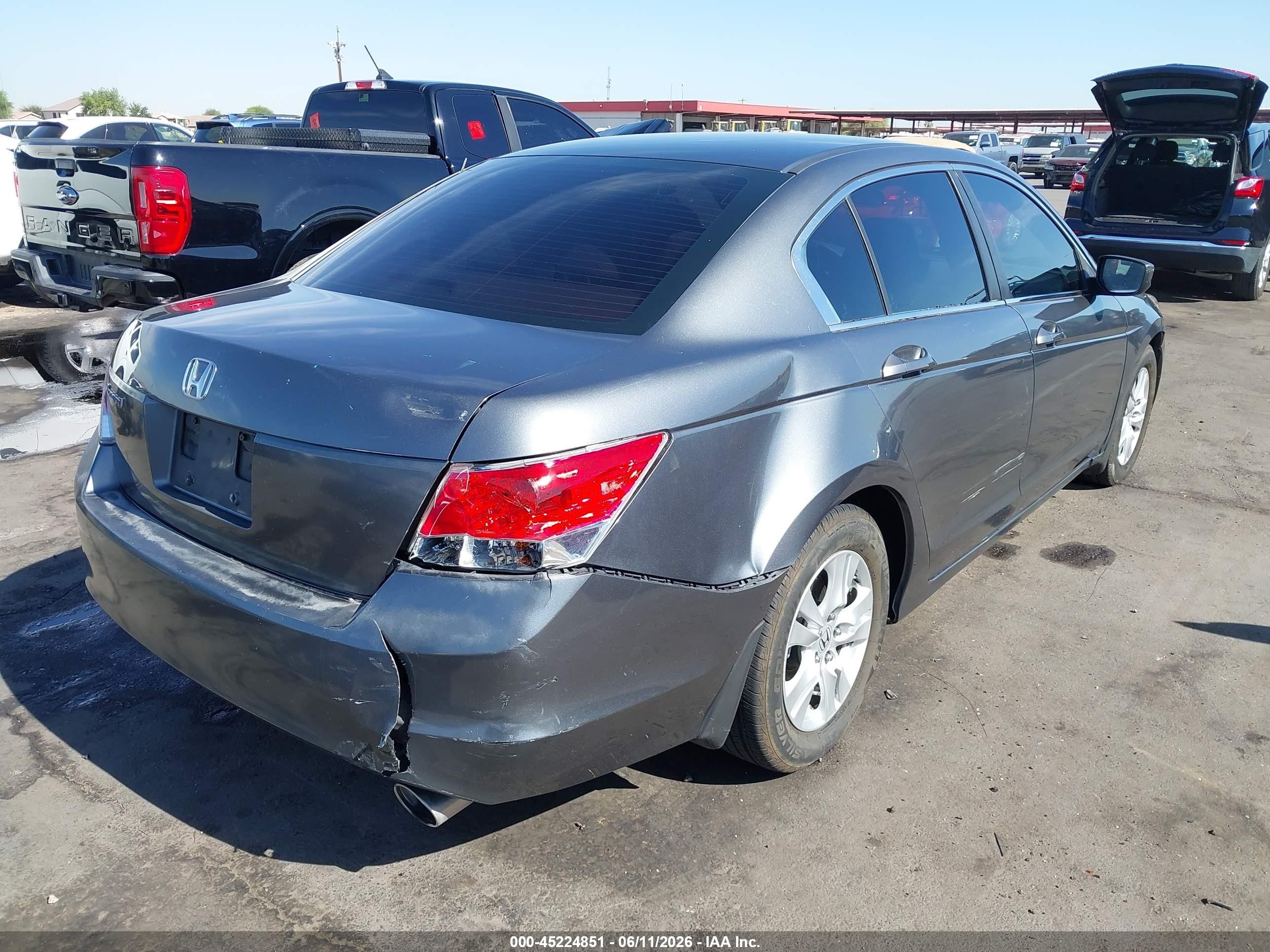 2010 Honda Accord 2.4 Lx-p Gray vin: 1HGCP2F49AA092723