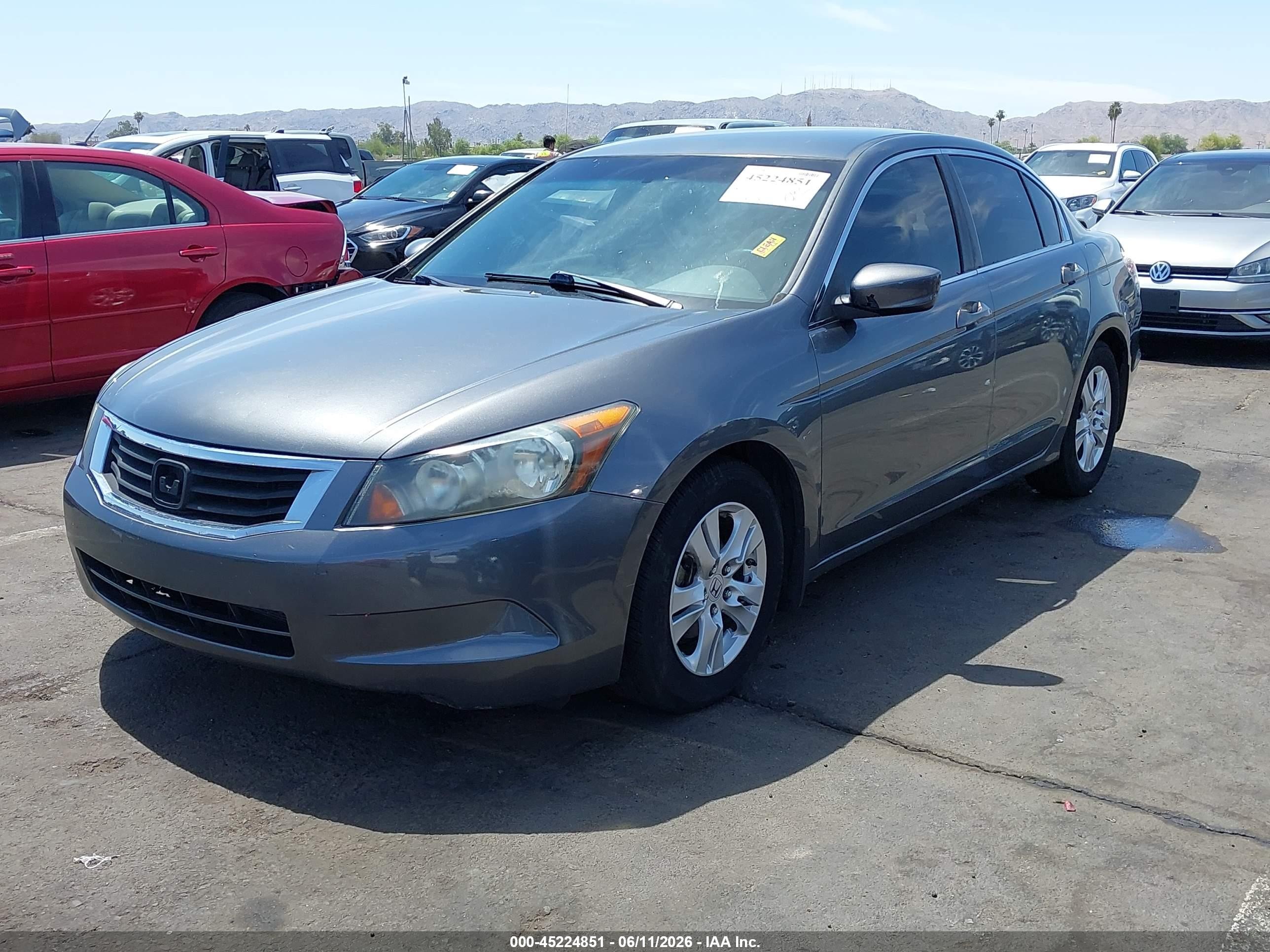 2010 Honda Accord 2.4 Lx-p Gray vin: 1HGCP2F49AA092723