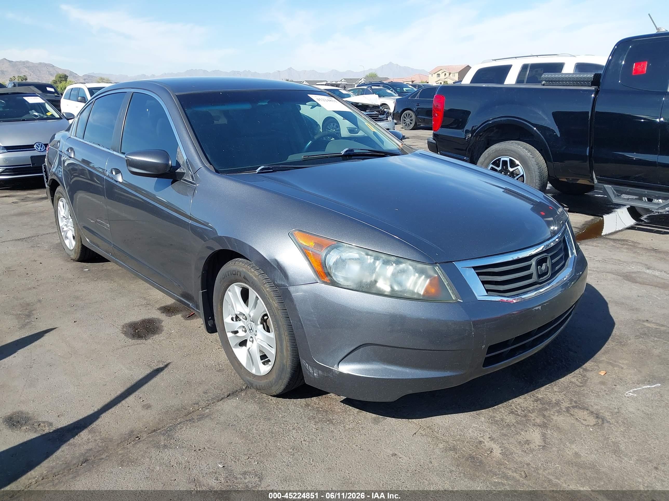 2010 Honda Accord 2.4 Lx-p Gray vin: 1HGCP2F49AA092723