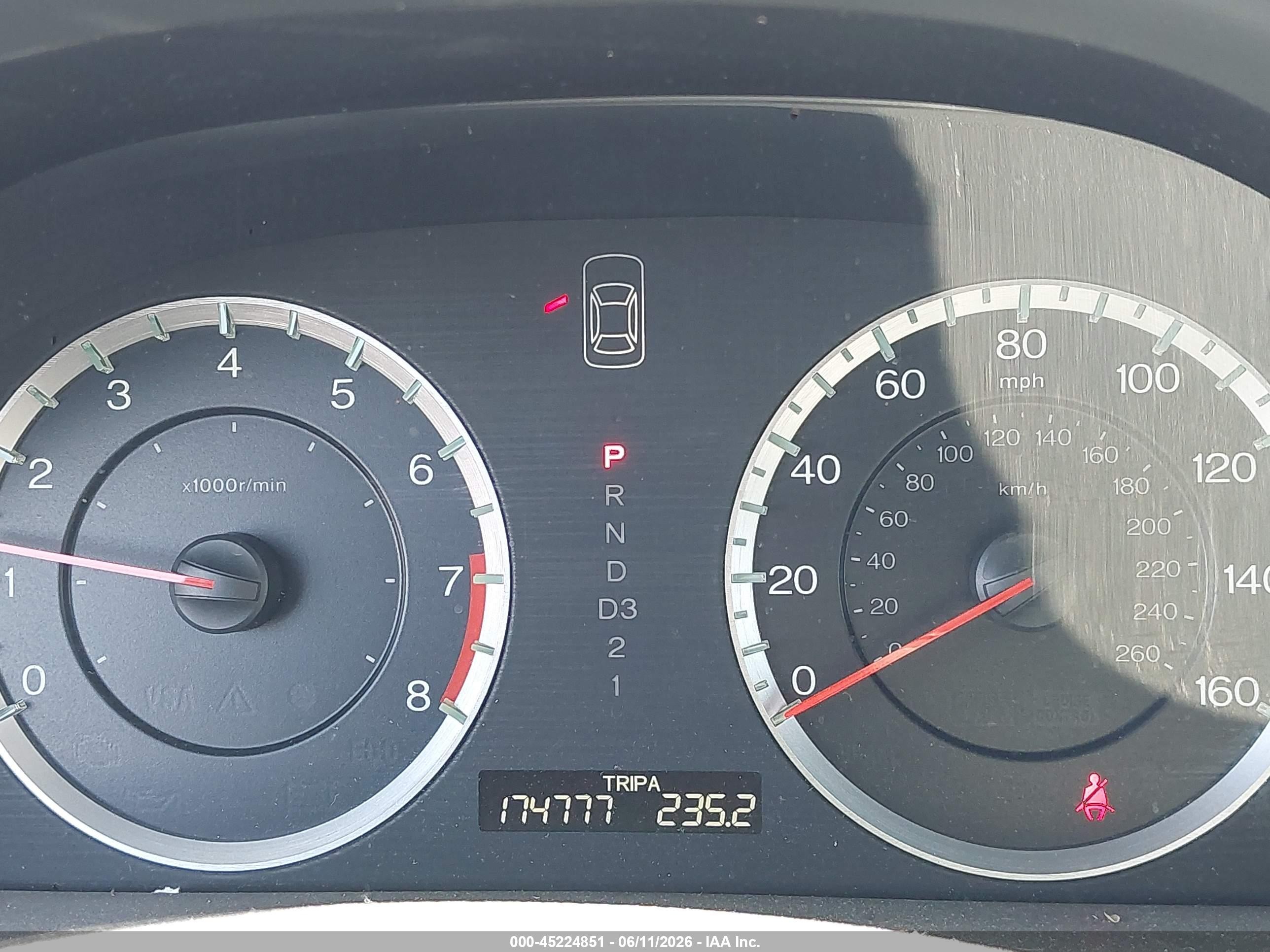 2010 Honda Accord 2.4 Lx-p Gray vin: 1HGCP2F49AA092723