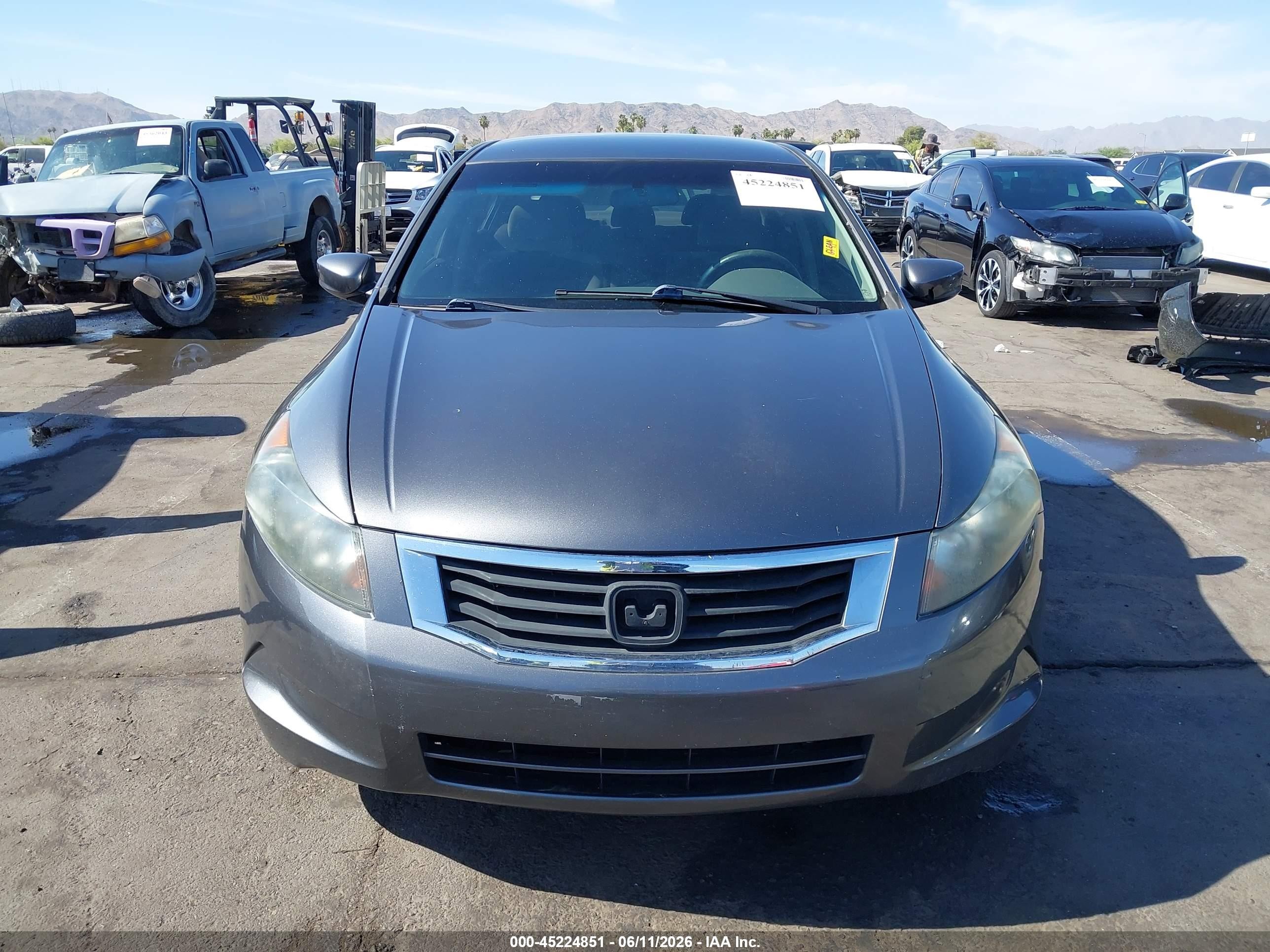 2010 Honda Accord 2.4 Lx-p Gray vin: 1HGCP2F49AA092723