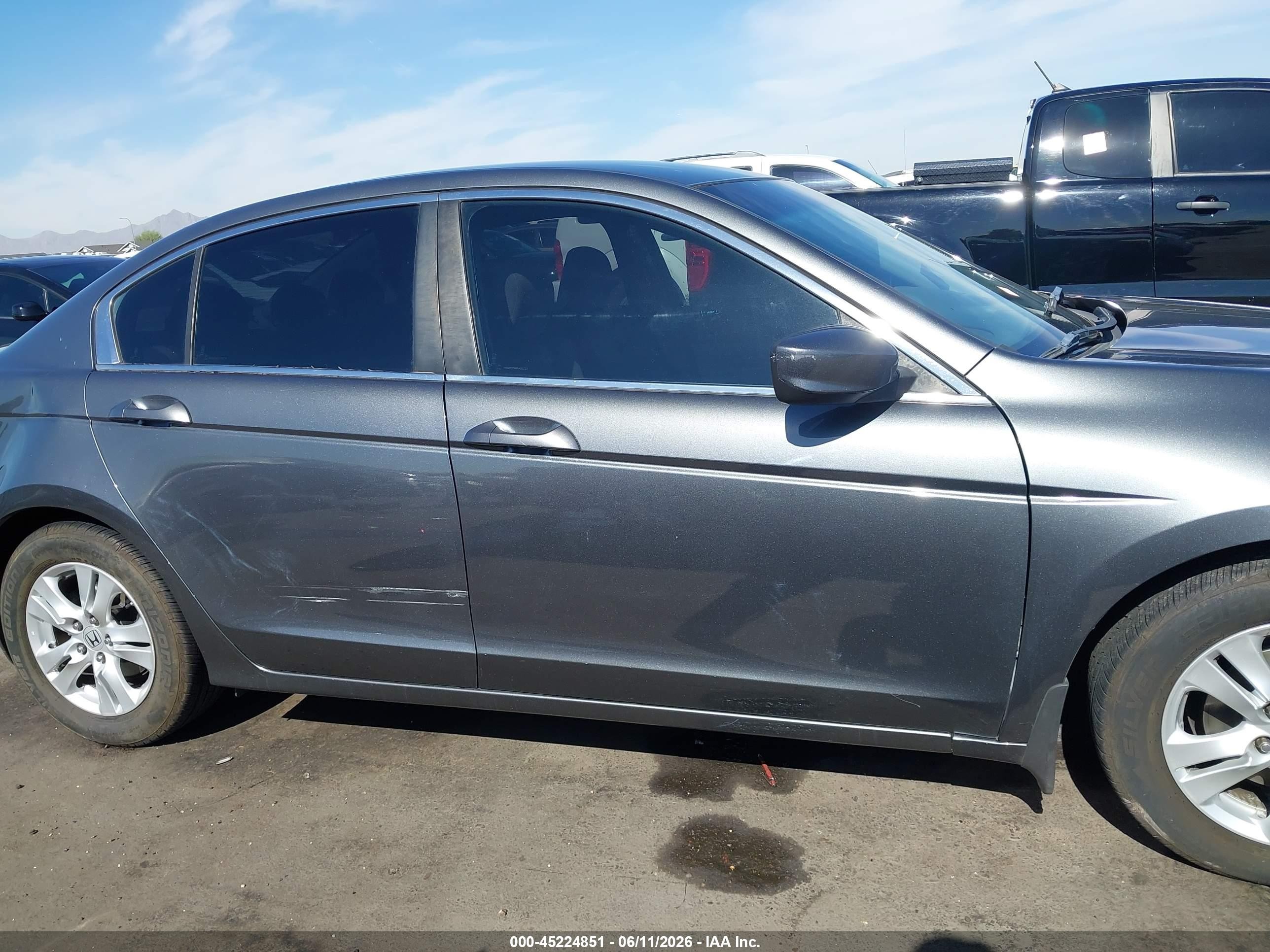 2010 Honda Accord 2.4 Lx-p Gray vin: 1HGCP2F49AA092723