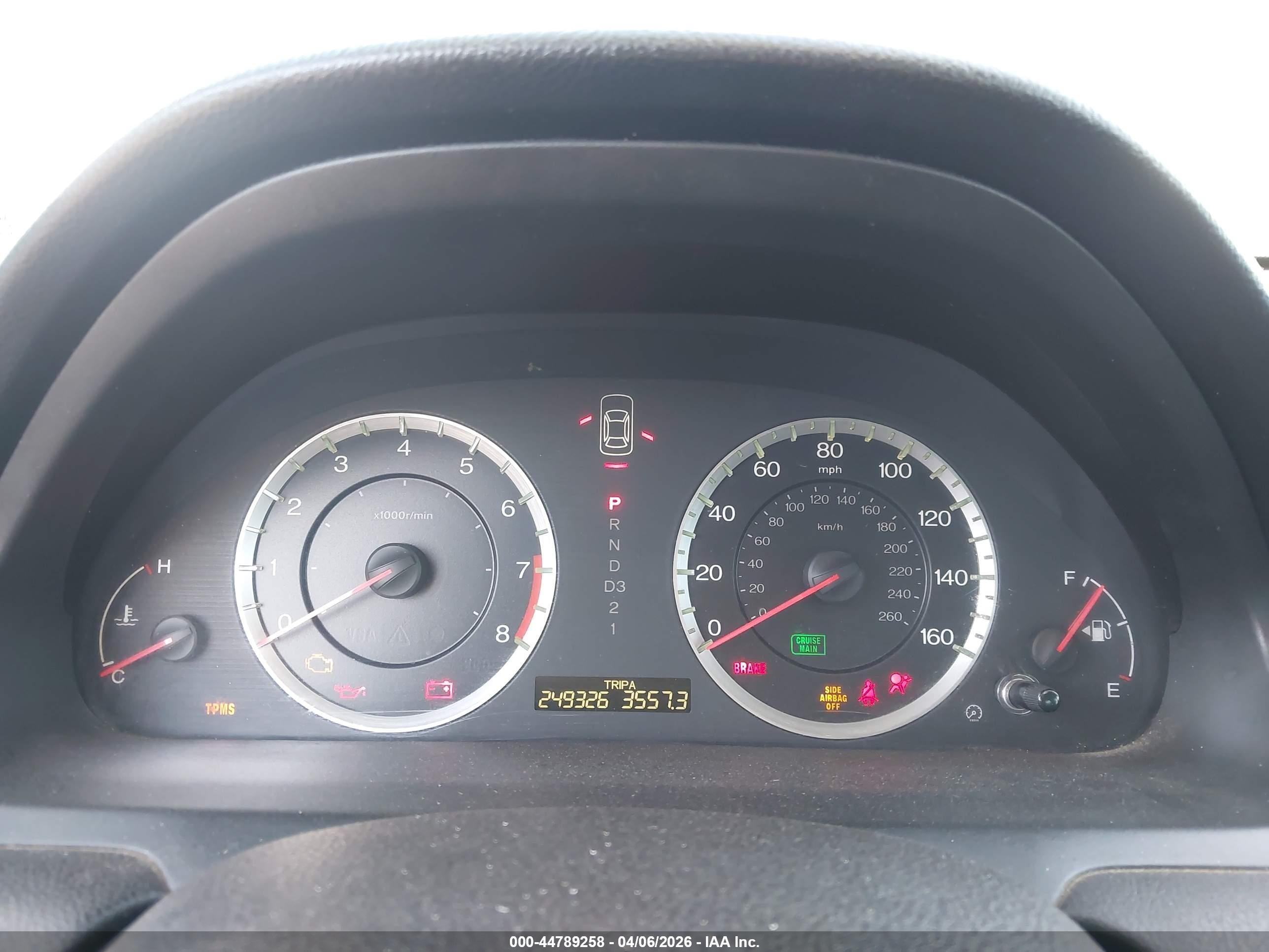 2010 Honda Accord 2.4 Lx-p Silver vin: 1HGCP2F49AA124151