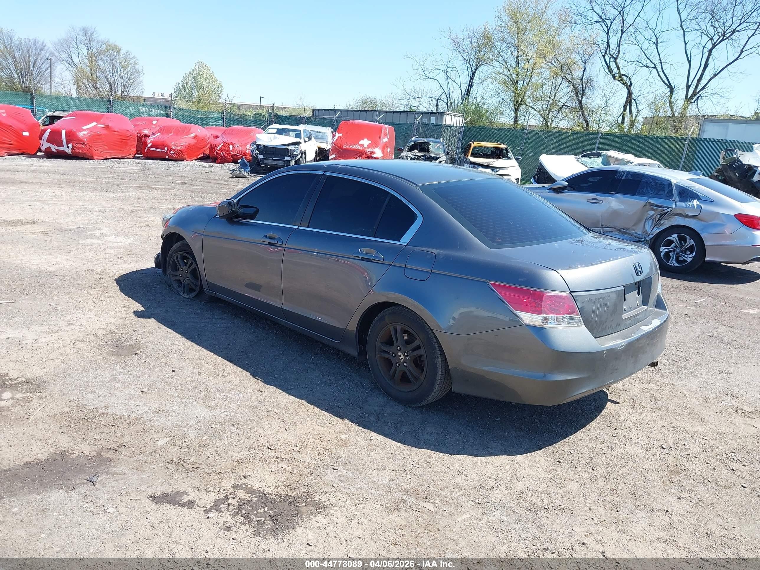 2010 Honda Accord 2.4 Lx-p Gray vin: 1HGCP2F49AA130094