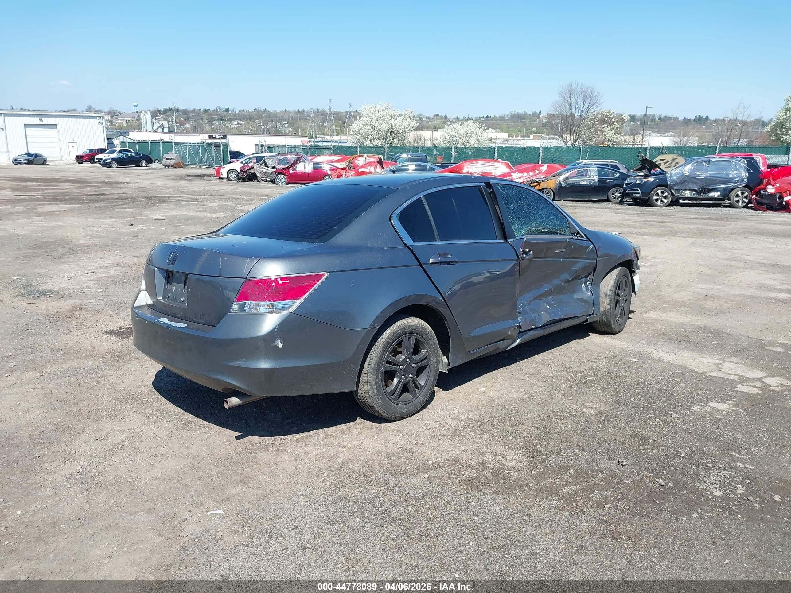 2010 Honda Accord 2.4 Lx-p Gray vin: 1HGCP2F49AA130094