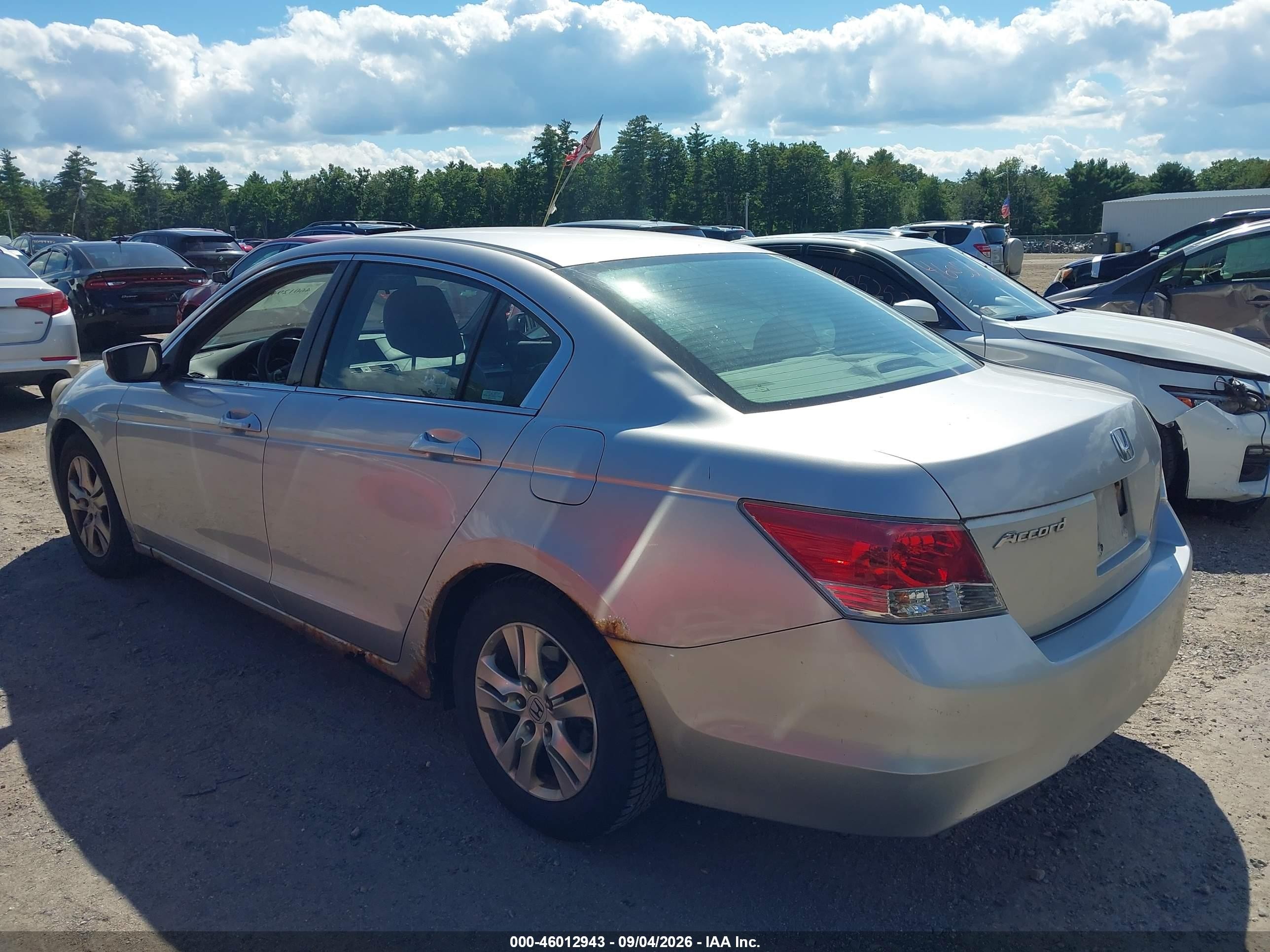 2010 Honda Accord 2.4 Lx-p Silver vin: 1HGCP2F49AA166559