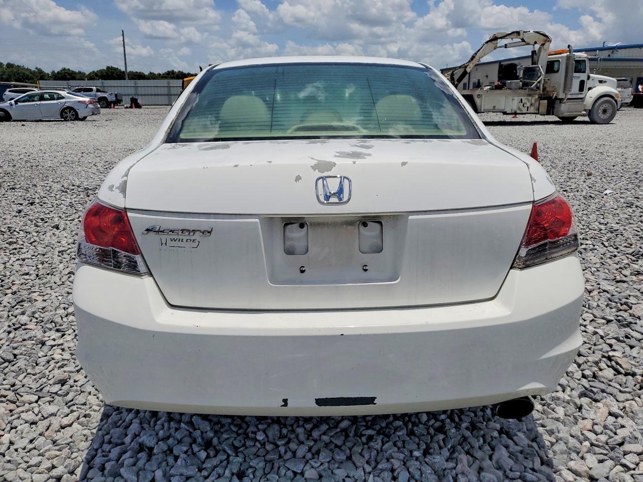 2010 Honda Accord Lxp White vin: 1HGCP2F49AA181403
