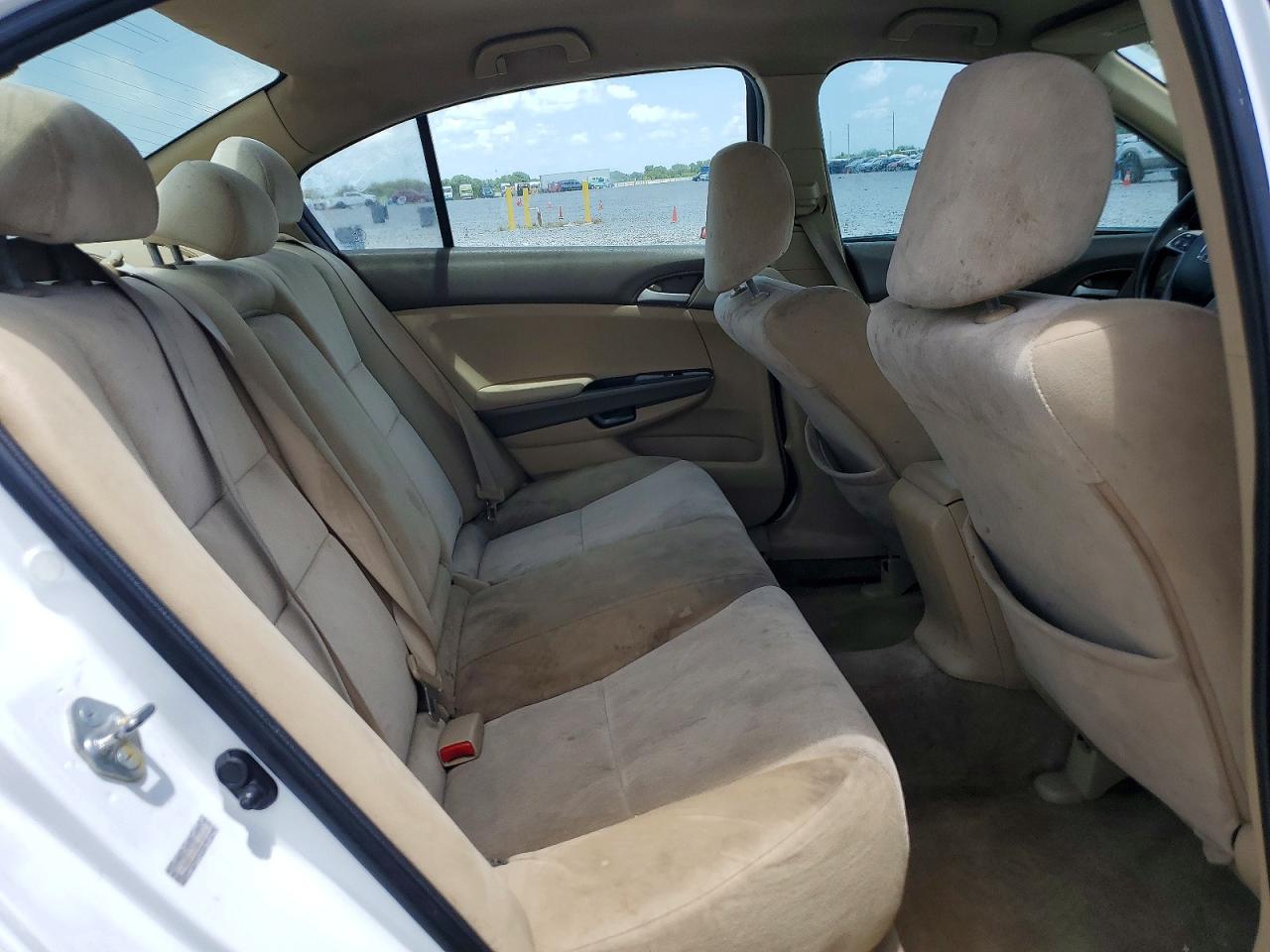2010 Honda Accord Lxp White vin: 1HGCP2F49AA181403