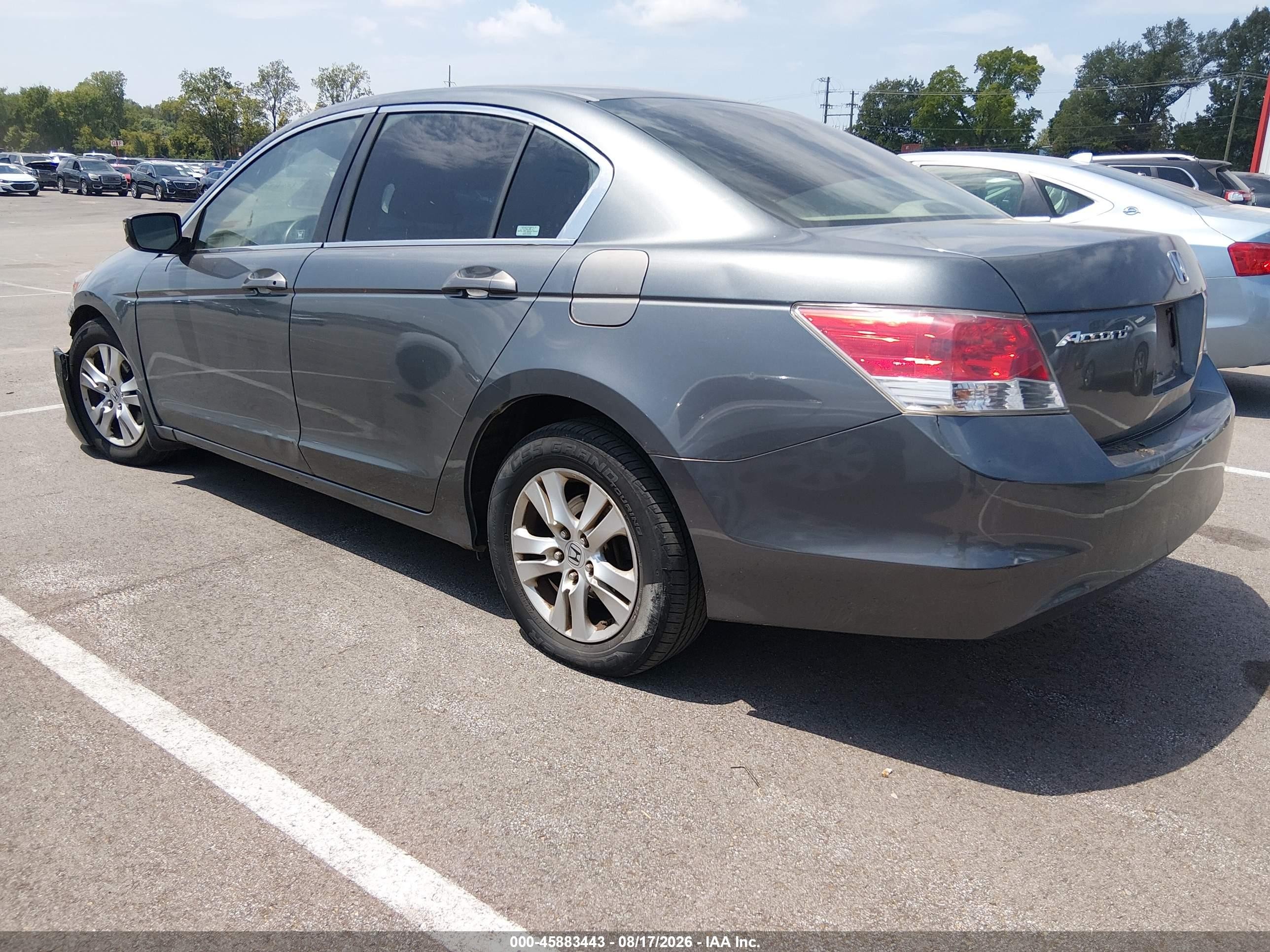 2010 Honda Accord 2.4 Lx-p Серый vin: 1HGCP2F49AA191414