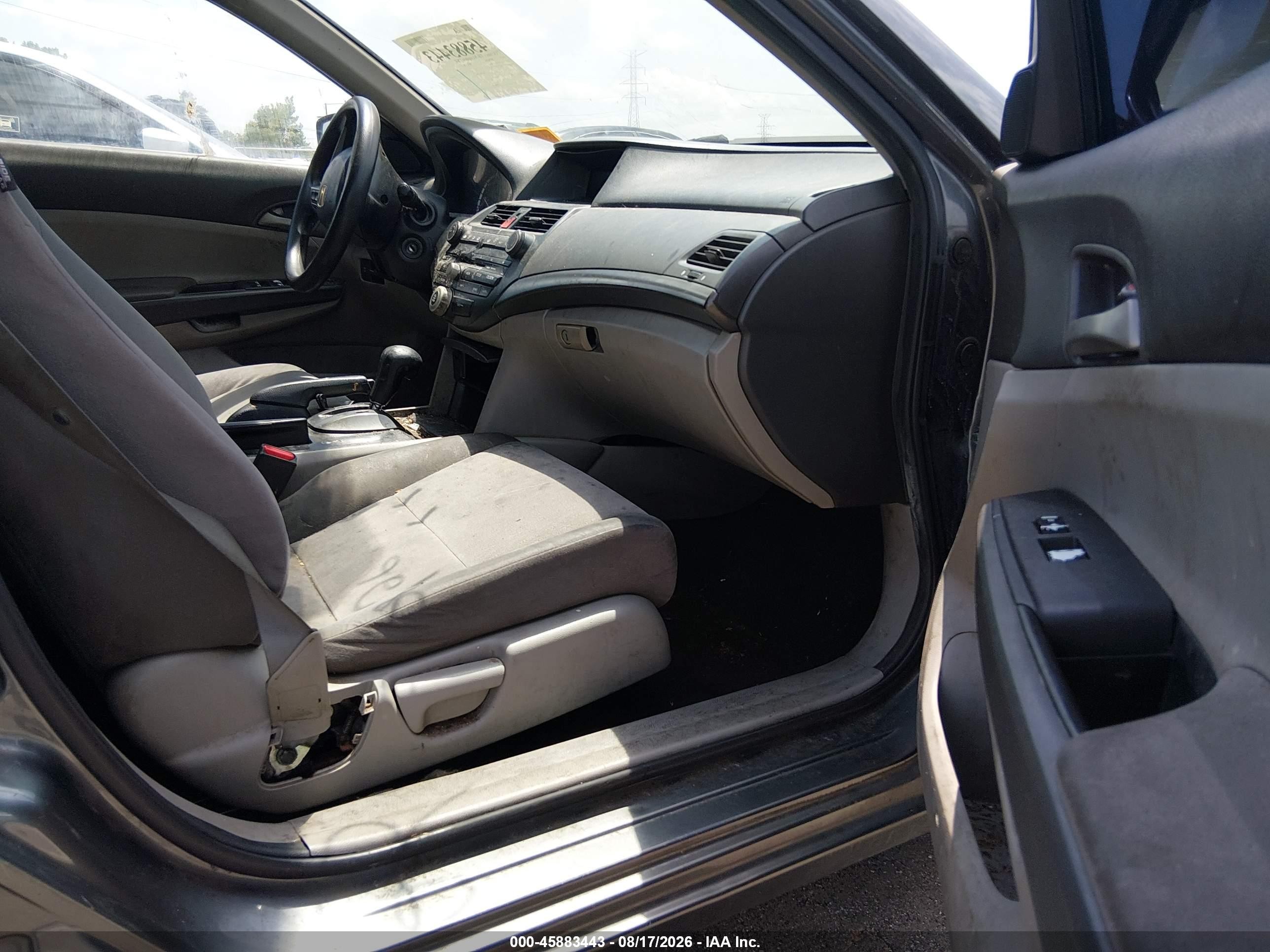 2010 Honda Accord 2.4 Lx-p Серый vin: 1HGCP2F49AA191414