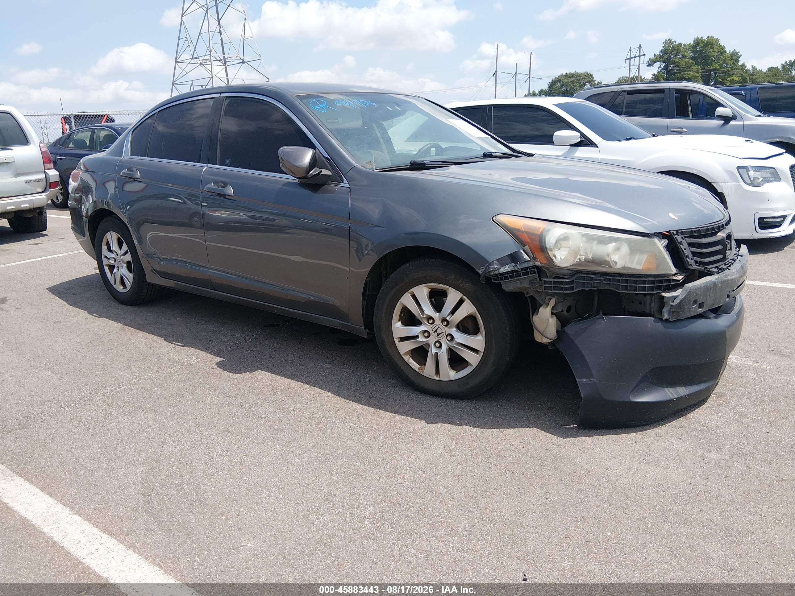 2010 Honda Accord 2.4 Lx-p Gray vin: 1HGCP2F49AA191414