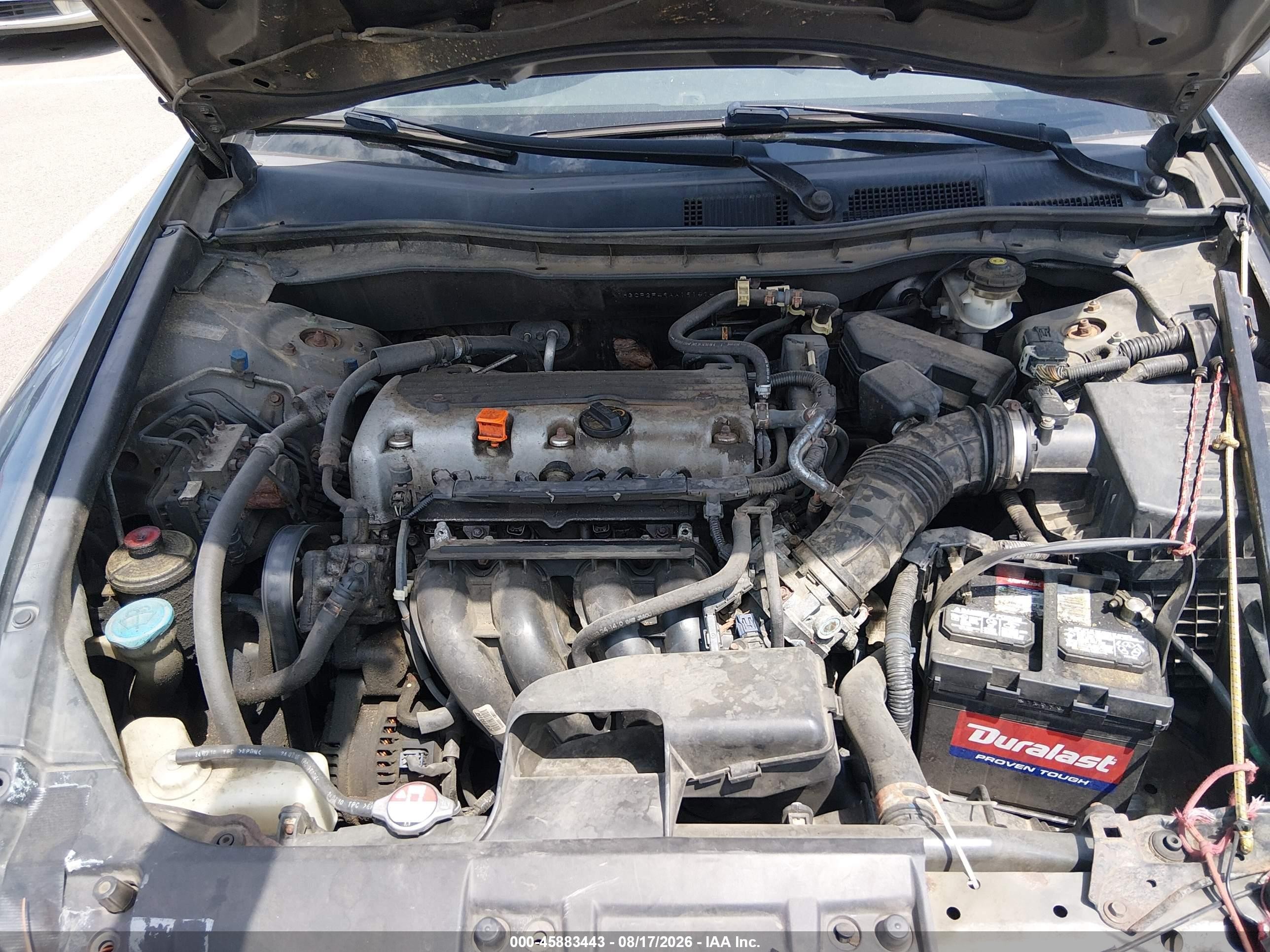 2010 Honda Accord 2.4 Lx-p Серый vin: 1HGCP2F49AA191414