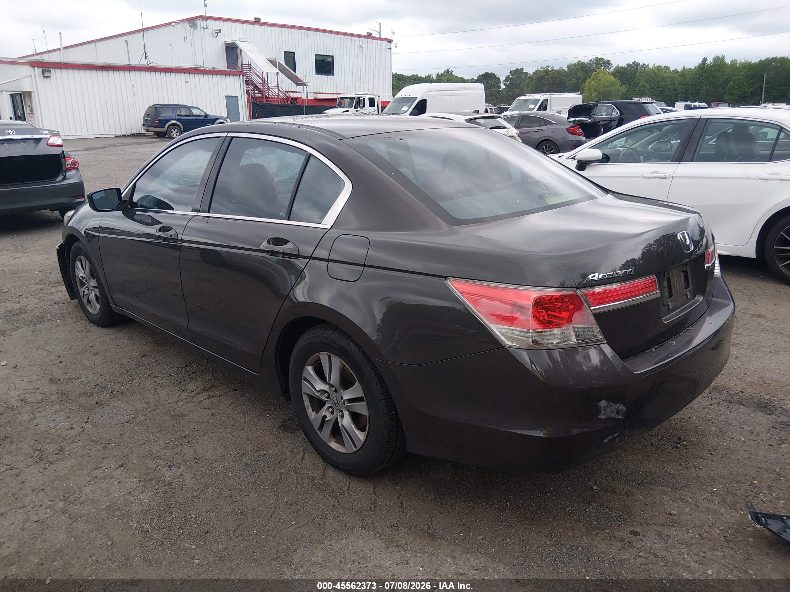2011 Honda Accord 2.4 Lx-p Gray vin: 1HGCP2F49BA023774