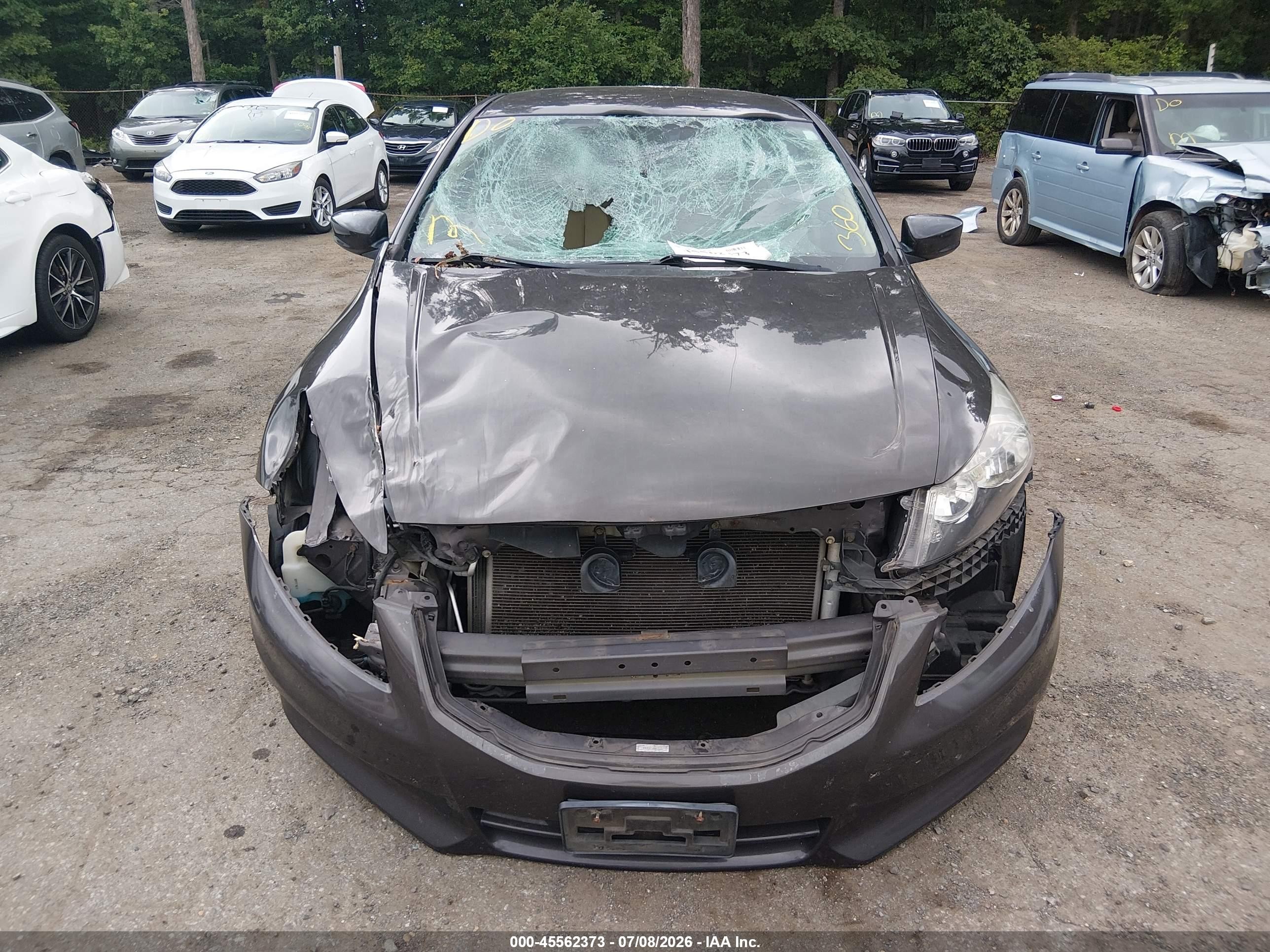 2011 Honda Accord 2.4 Lx-p Gray vin: 1HGCP2F49BA023774