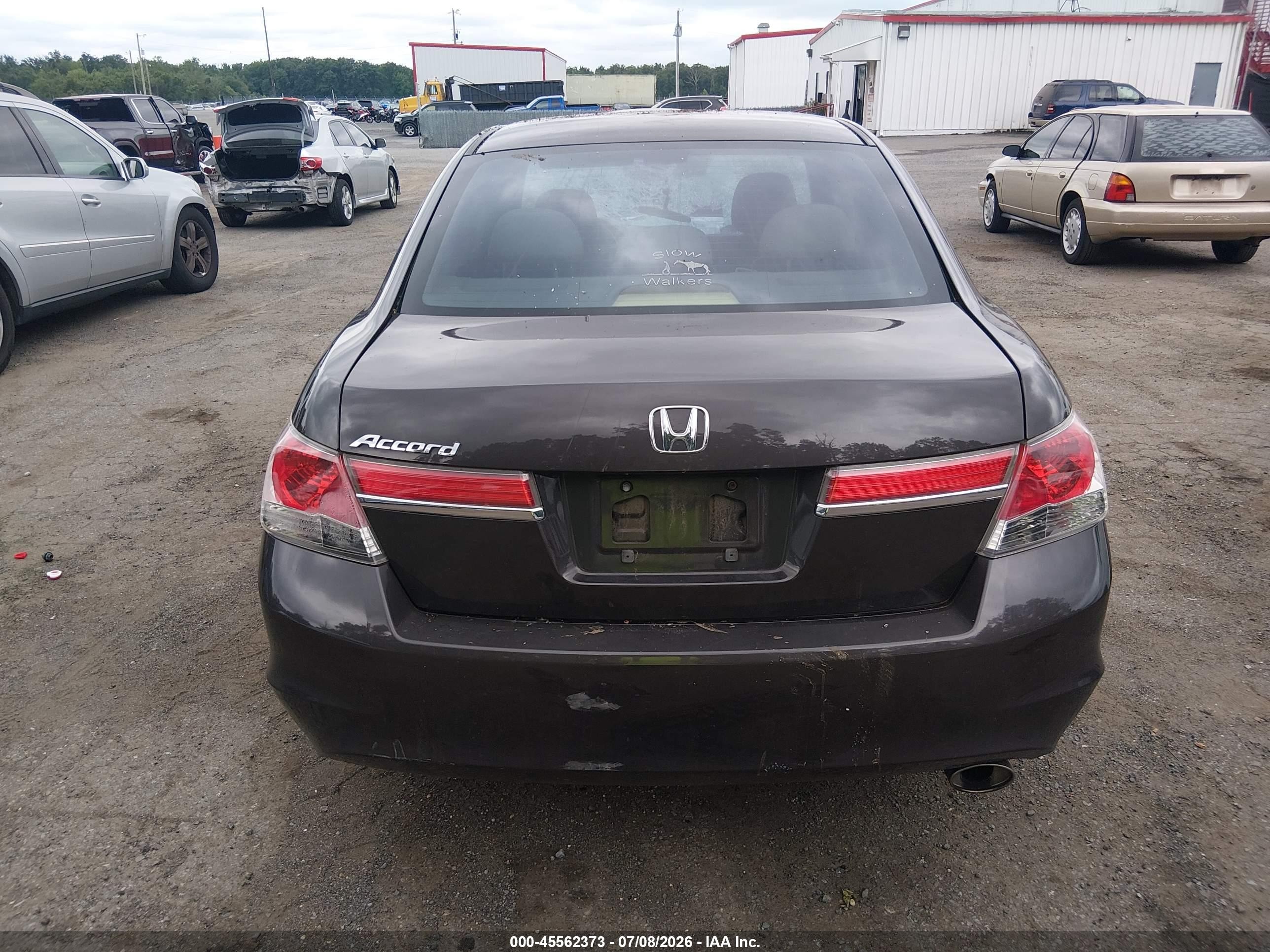 2011 Honda Accord 2.4 Lx-p Gray vin: 1HGCP2F49BA023774